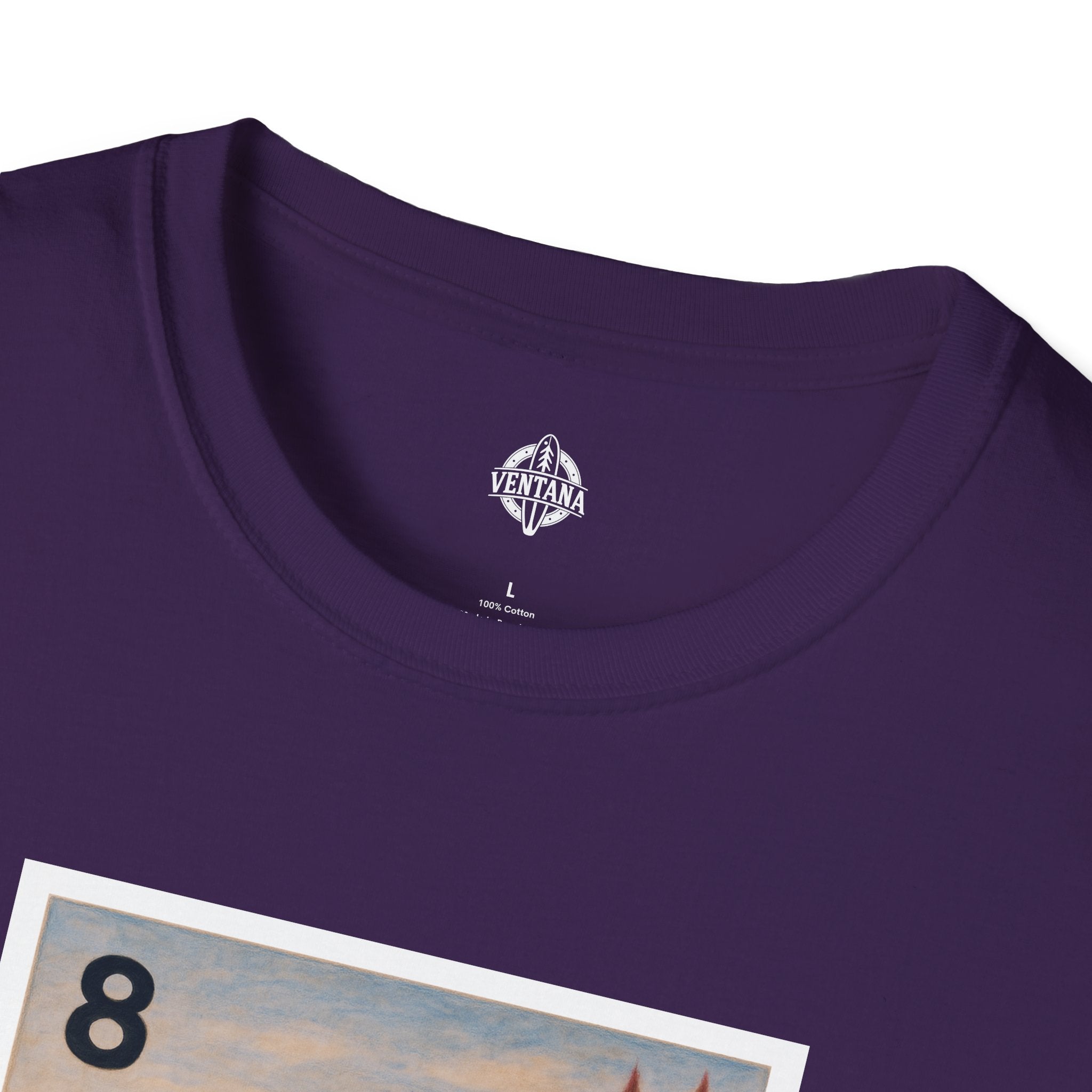 Sea Otter Lotería Unisex - Soft Style U.S. Cotton T-Shirt (La Nutria)