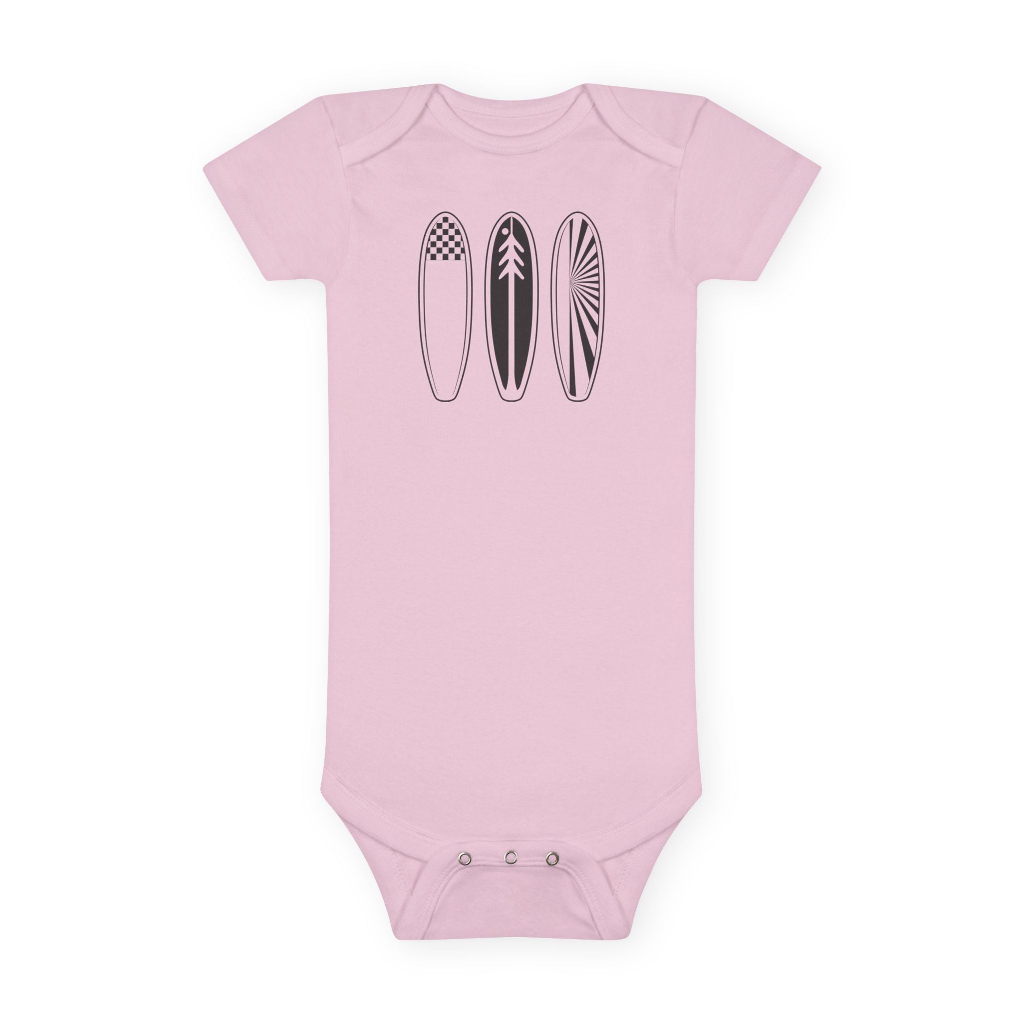 Ventana Three Board - Baby Short Sleeve 100% Cotton Onesie