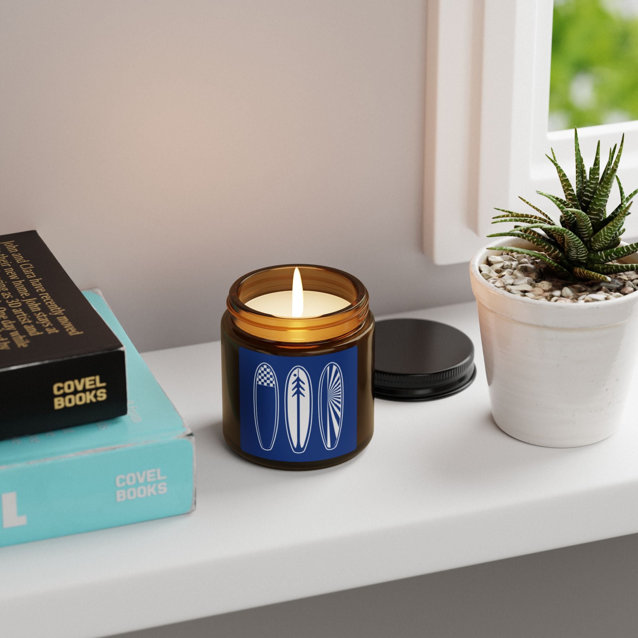 Ventana Three Board Scented Soy Candle (4oz & 9oz)