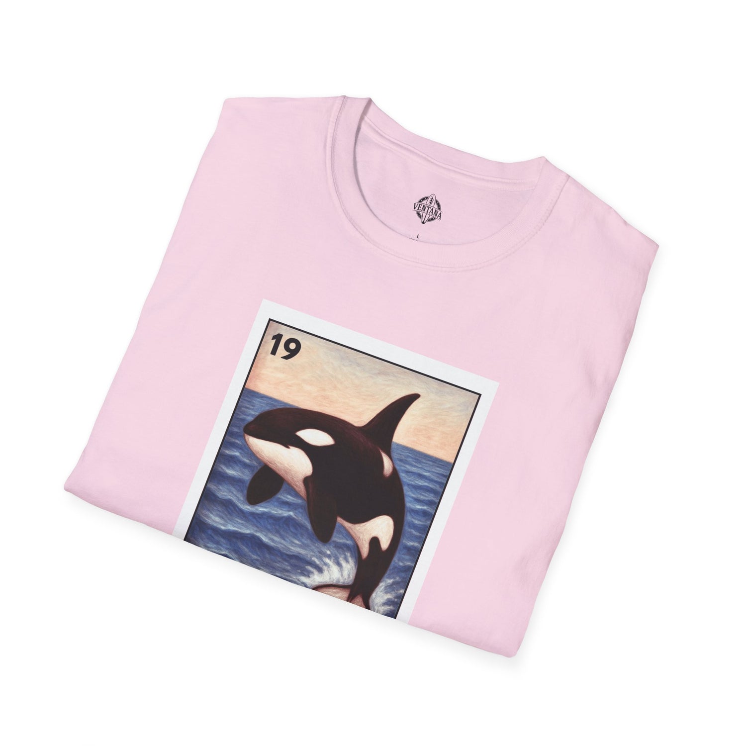 Orca Lotería Unisex - Soft Style U.S. Cotton T-Shirt (La Orca)