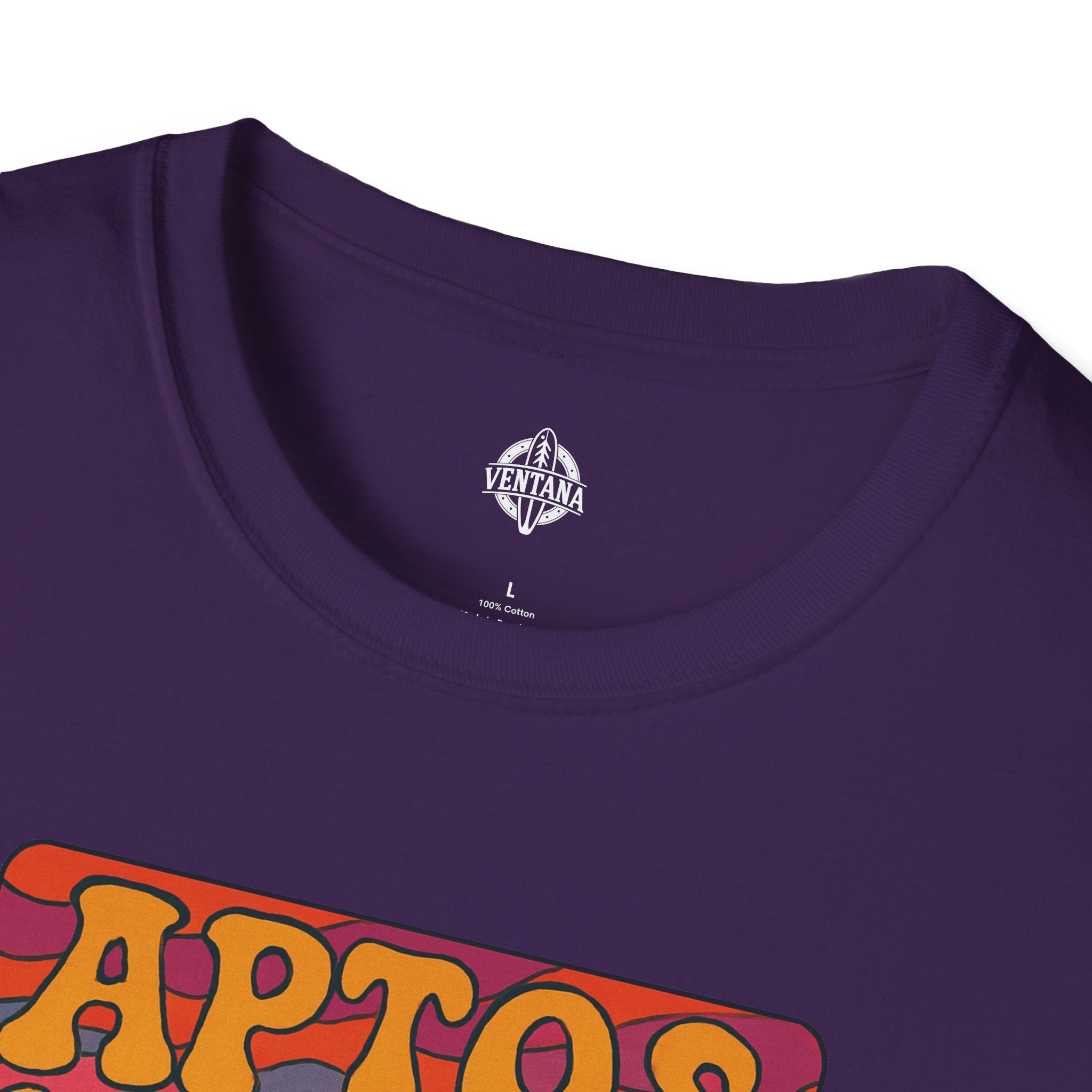 Aptos California Psychedelic Unisex - U.S. Cotton T-Shirt