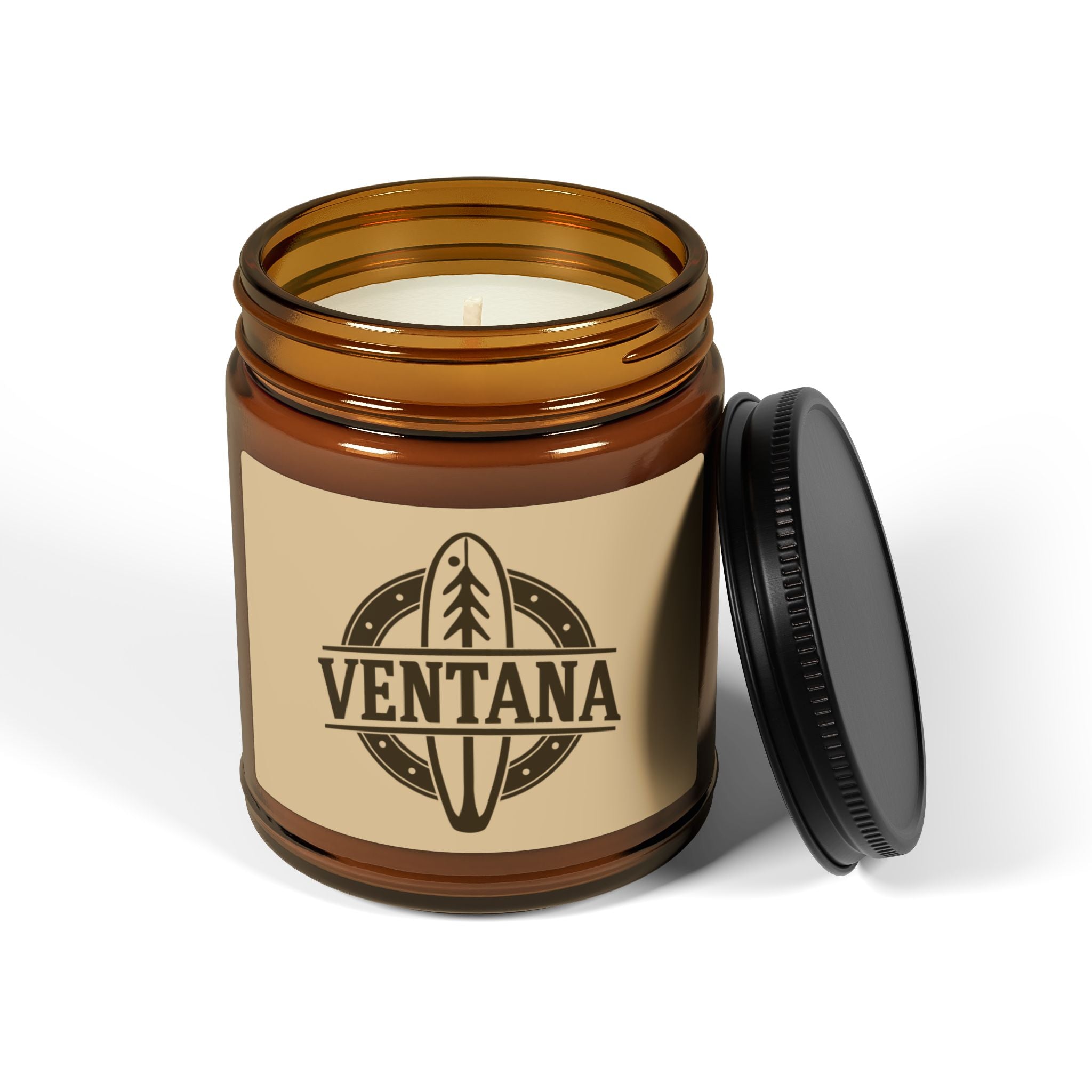 Ventana Treefish Logo - Scented Soy Candle