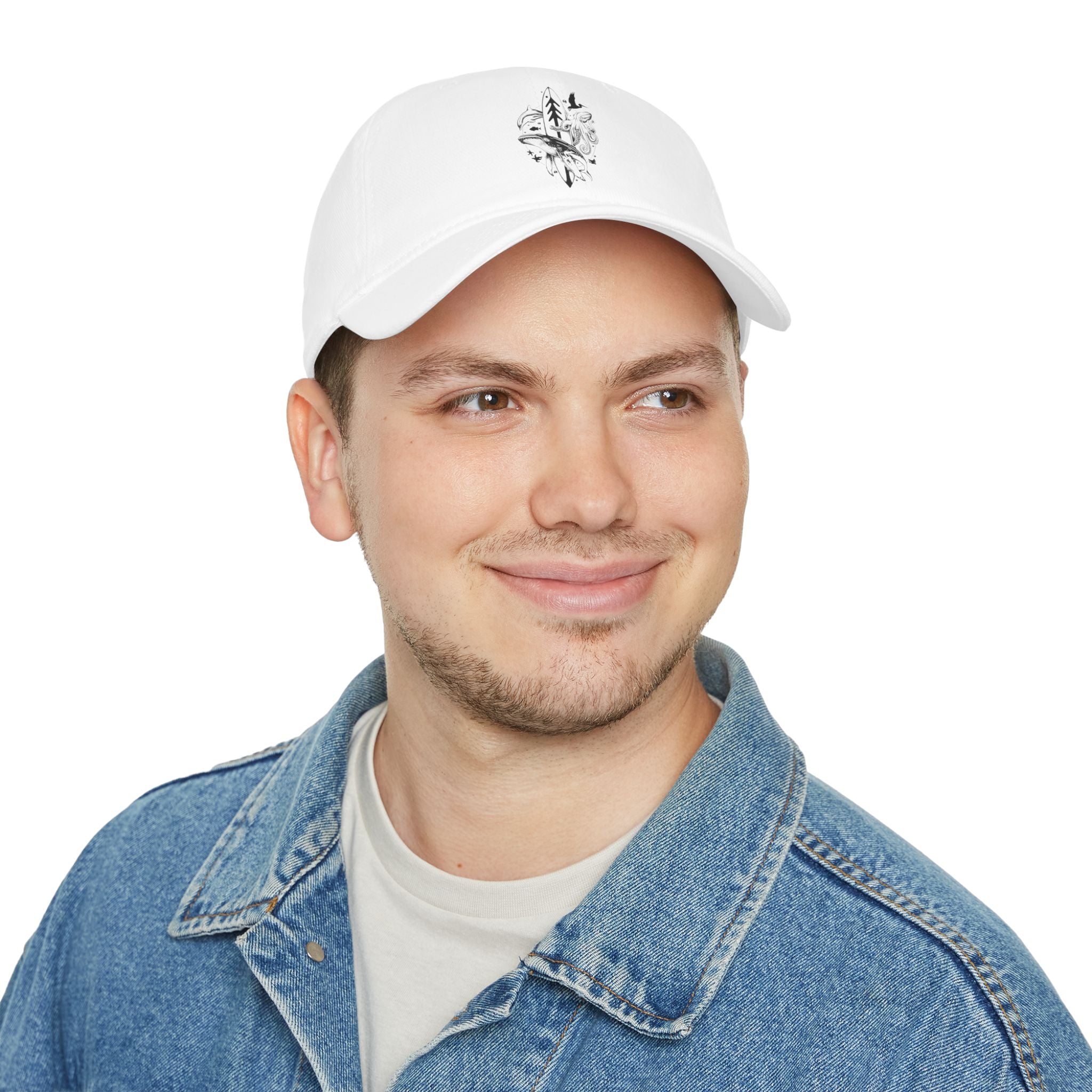 Ventana Monterey Bay by Thiago Bianchini Unisex - 100% Cotton Baseball Cap