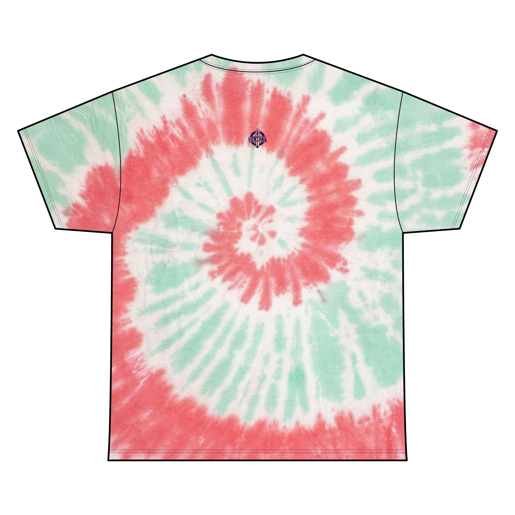 Ventana Psychedelic Treefish Logo Unisex - 100% Cotton T-Shirt