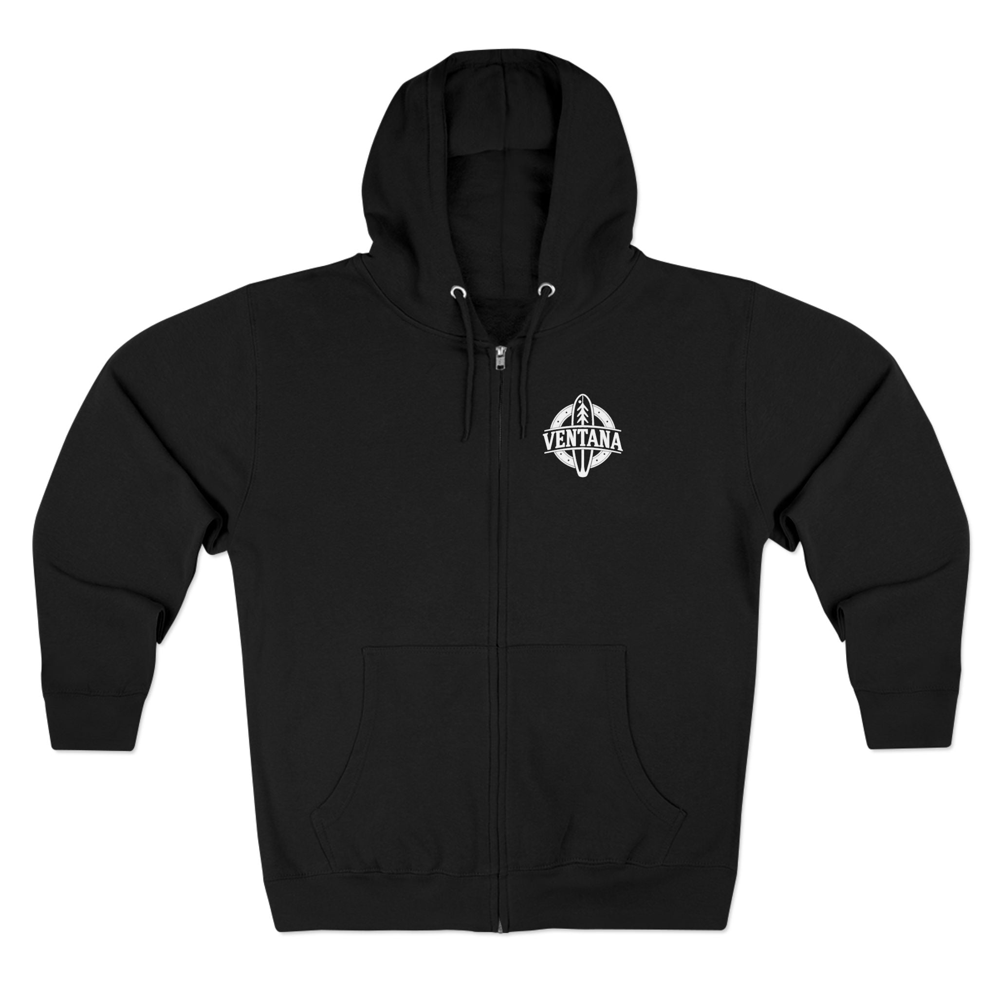 Ventana Marine Life by Lili Arnold Unisex - Zip Cotton Blend Fleece Hoodie