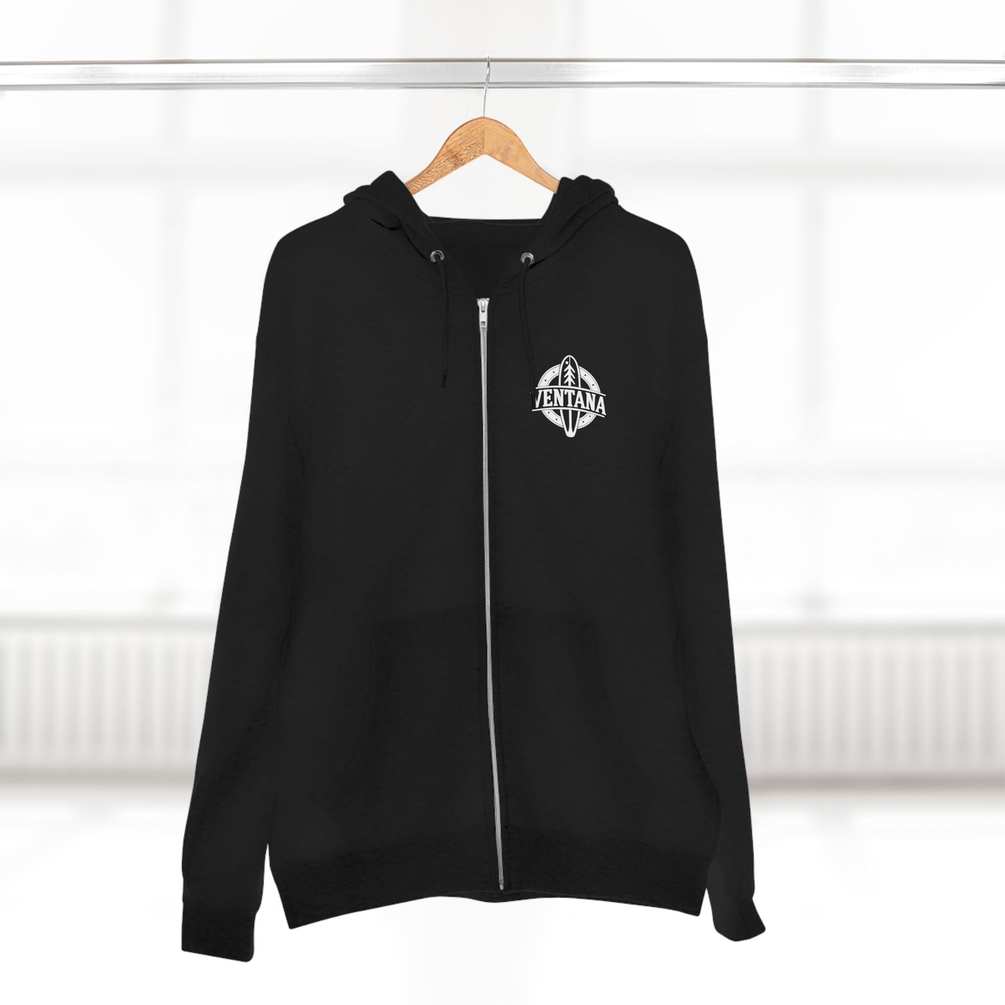 Ventana Marine Life by Lili Arnold Unisex - Zip Cotton Blend Fleece Hoodie