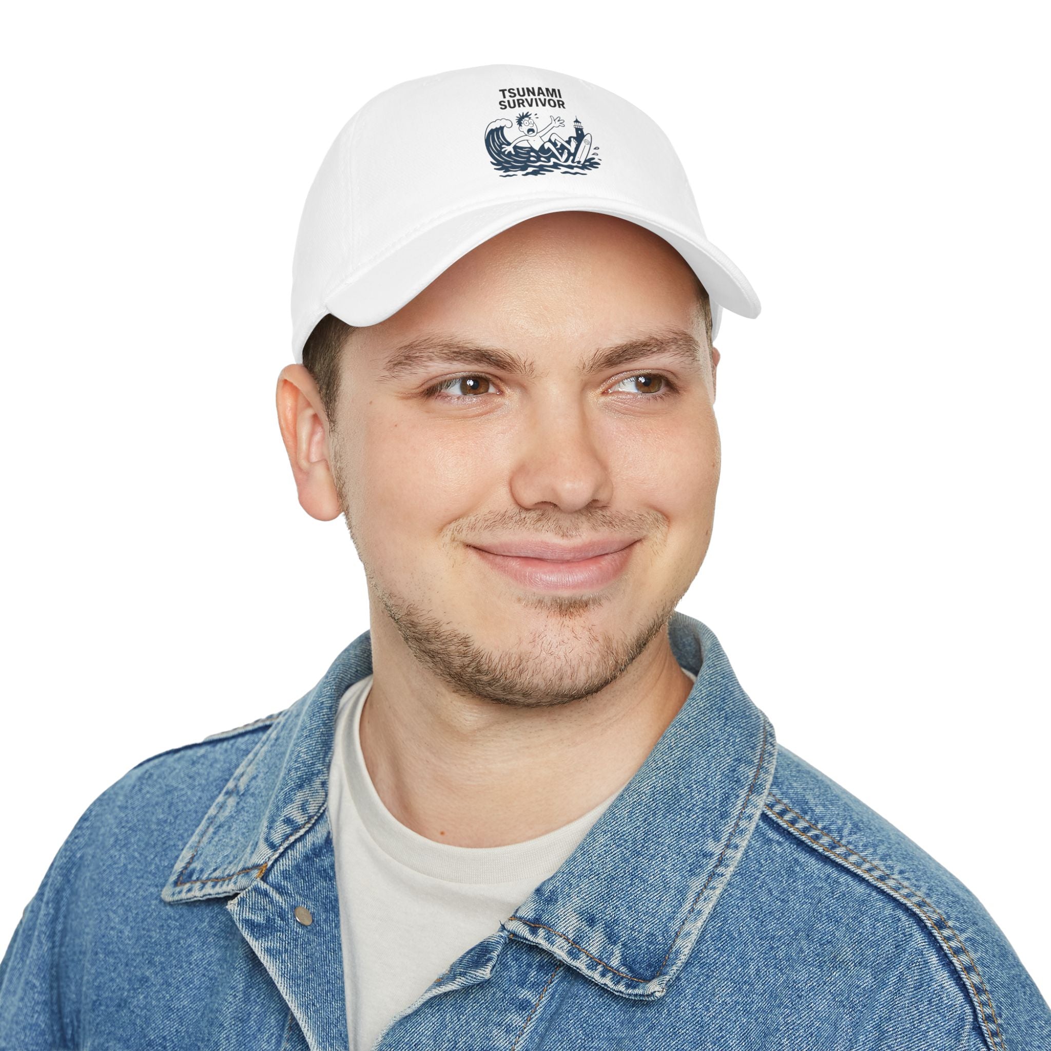 Tsunami Survivor - 100% Cotton Baseball Cap