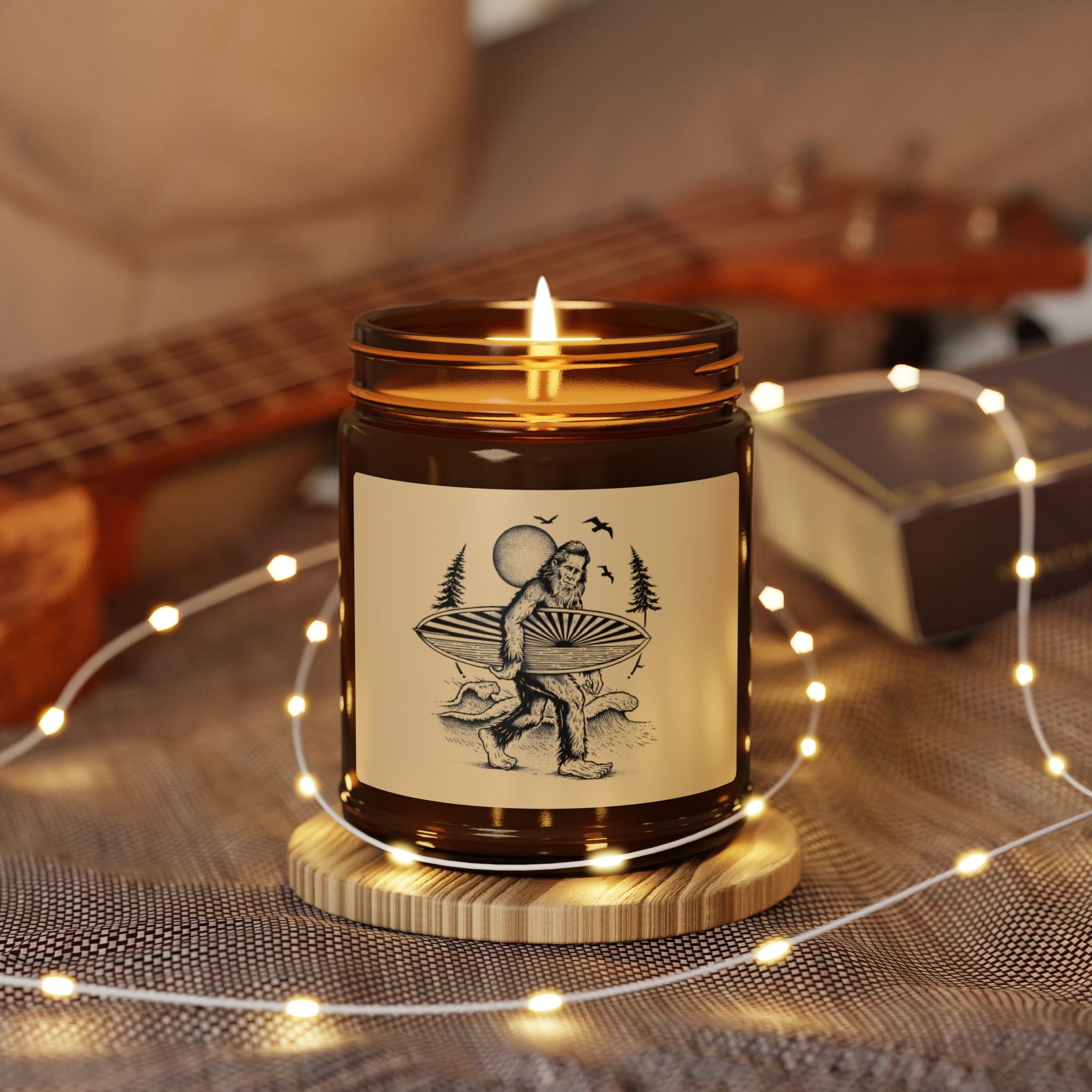 Ventana Surfsquatch by Thiago Bianchini Scented Soy Candle (4oz & 9oz)