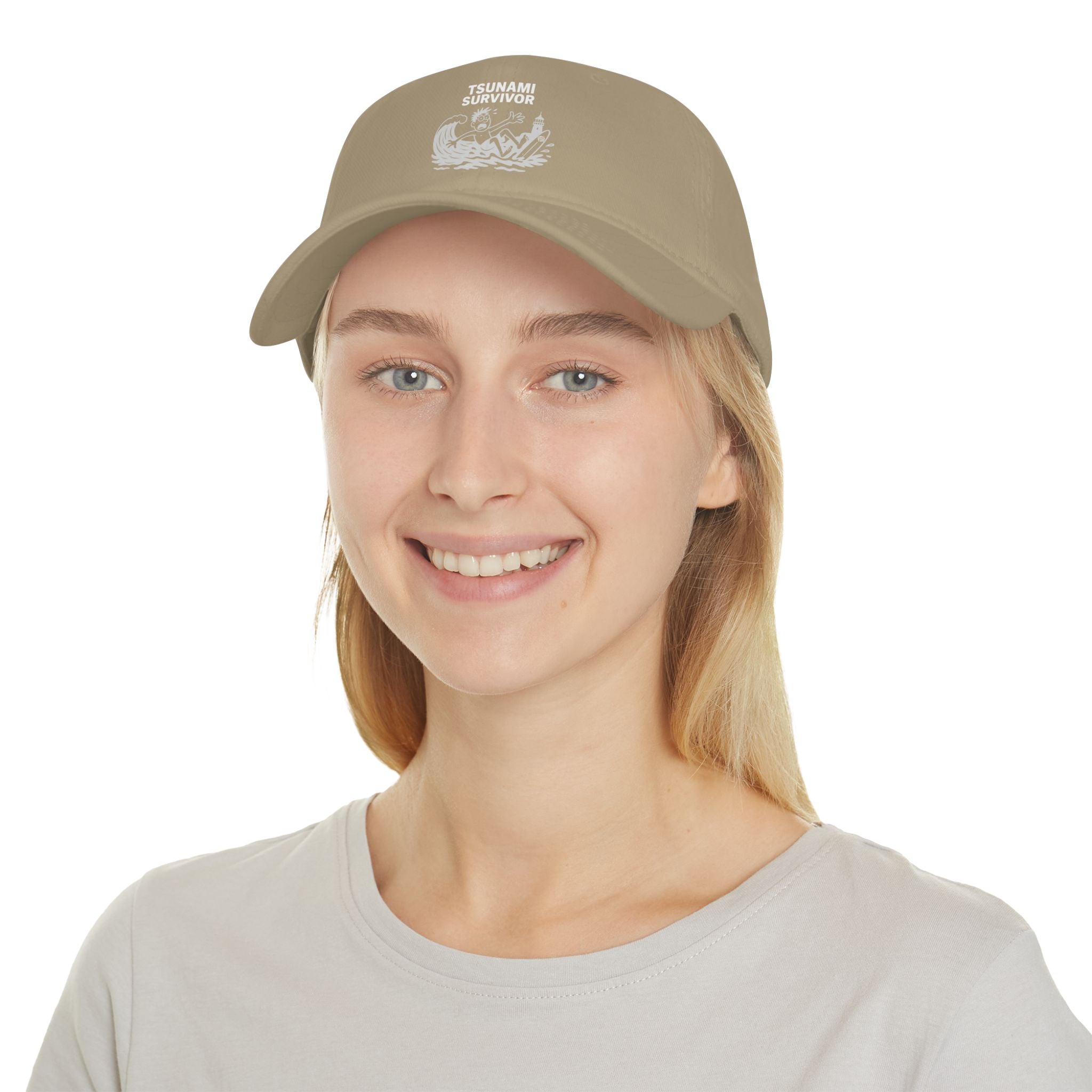 Tsunami Survivor - 100% Cotton Baseball Cap