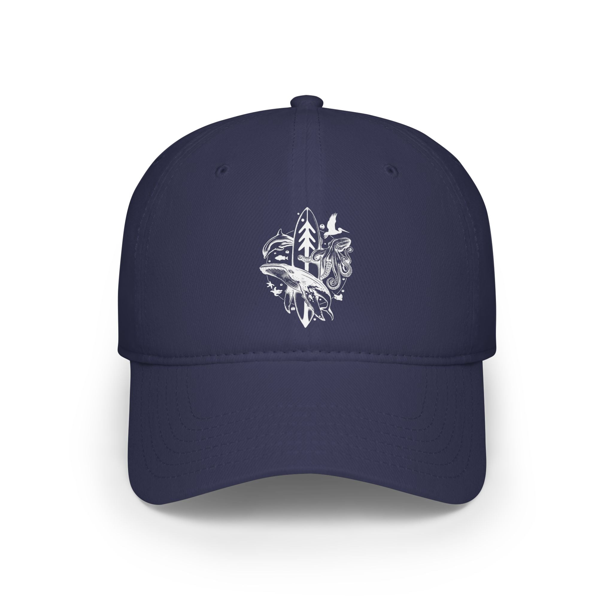 Ventana Monterey Bay by Thiago Bianchini Unisex - 100% Cotton Baseball Cap