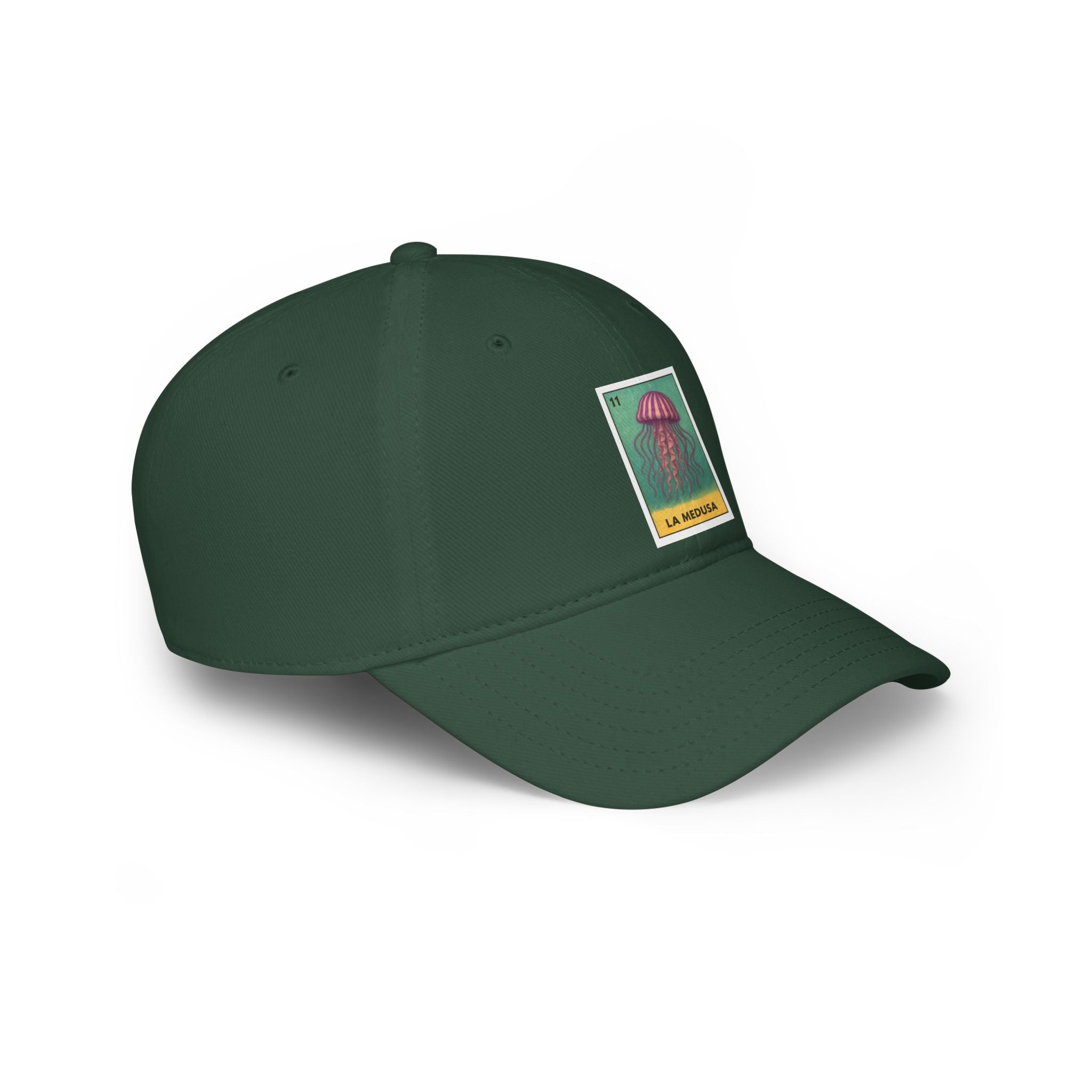 Sea Jelly Lotería Unisex - 100% Cotton Baseball Cap (La Medusa)