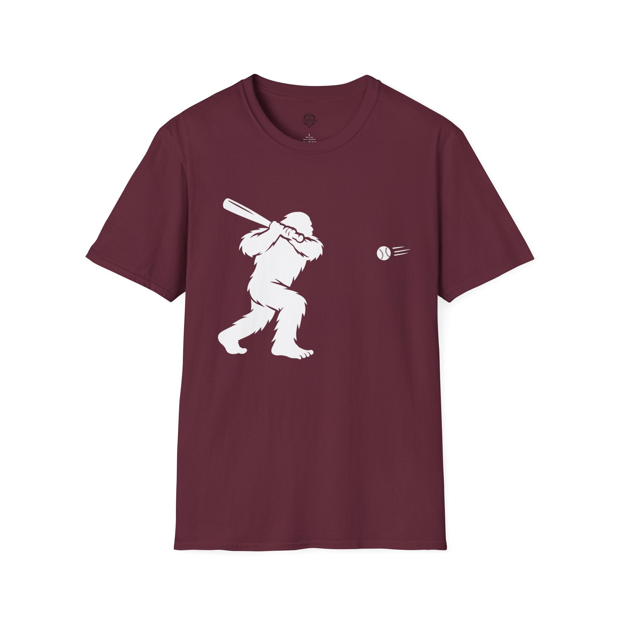 Ventana Sluggersquatch Unisex - U.S. Cotton T-Shirt