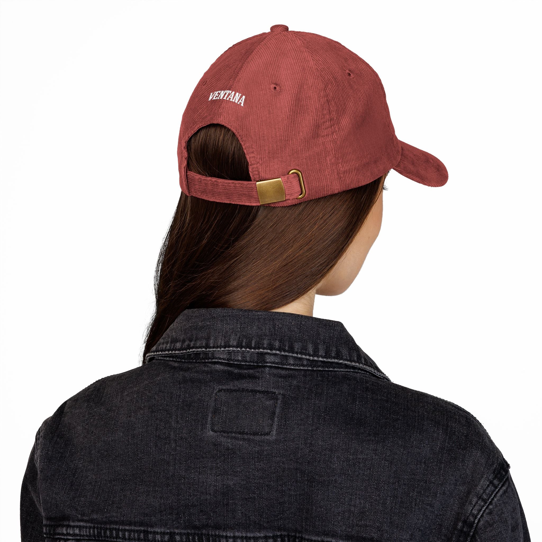 Aptos California Upside Down Embroidered Corduroy Cap - 100% Cotton
