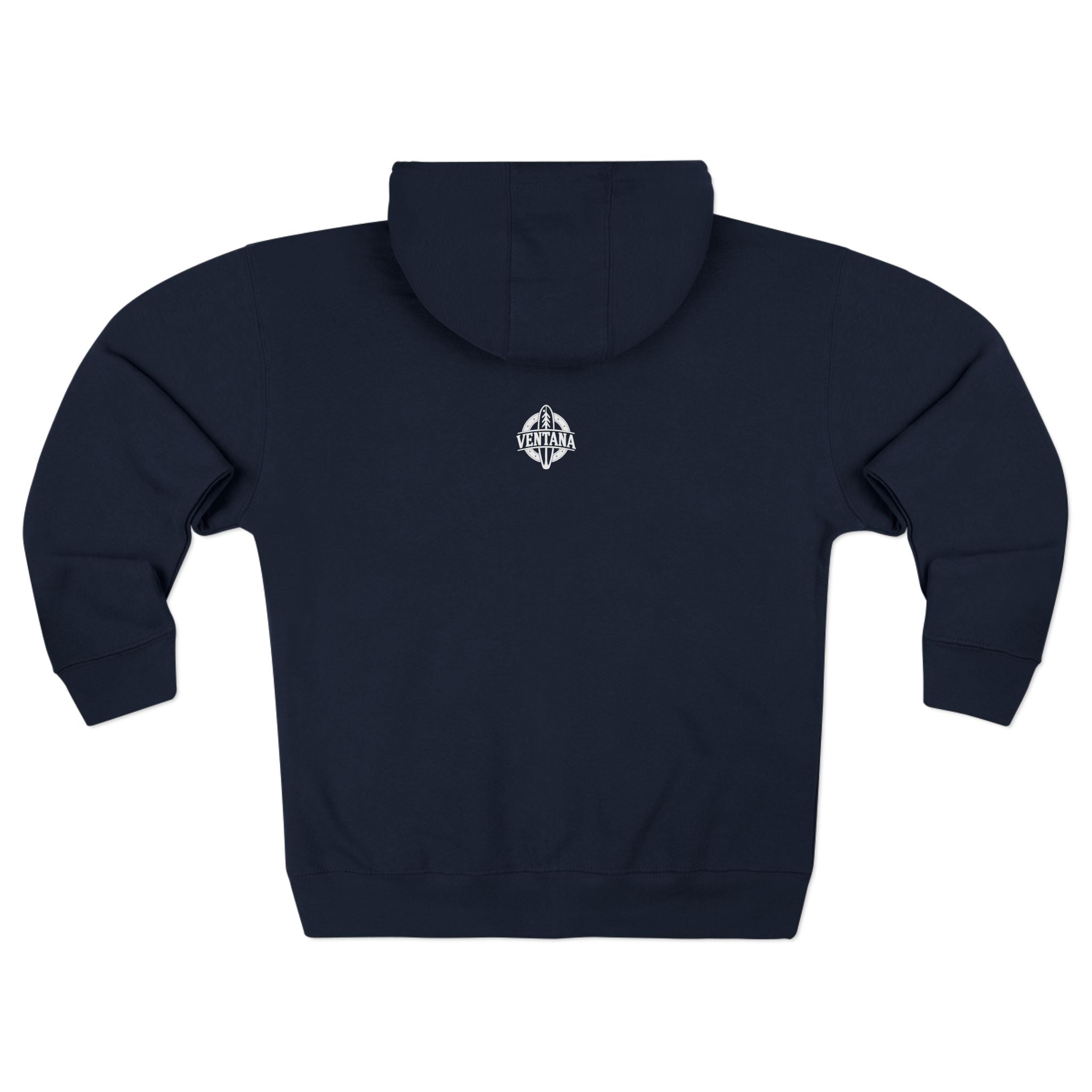 Octopus Lotería Unisex - Zip Cotton Blend Fleece Hoodie (El Pulpo)