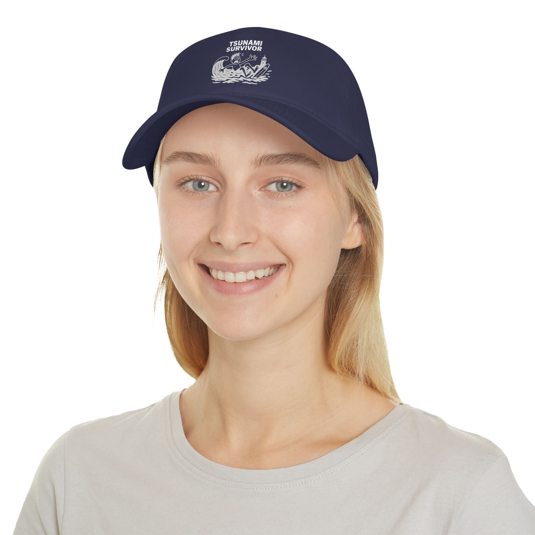 Tsunami Survivor - 100% Cotton Baseball Cap
