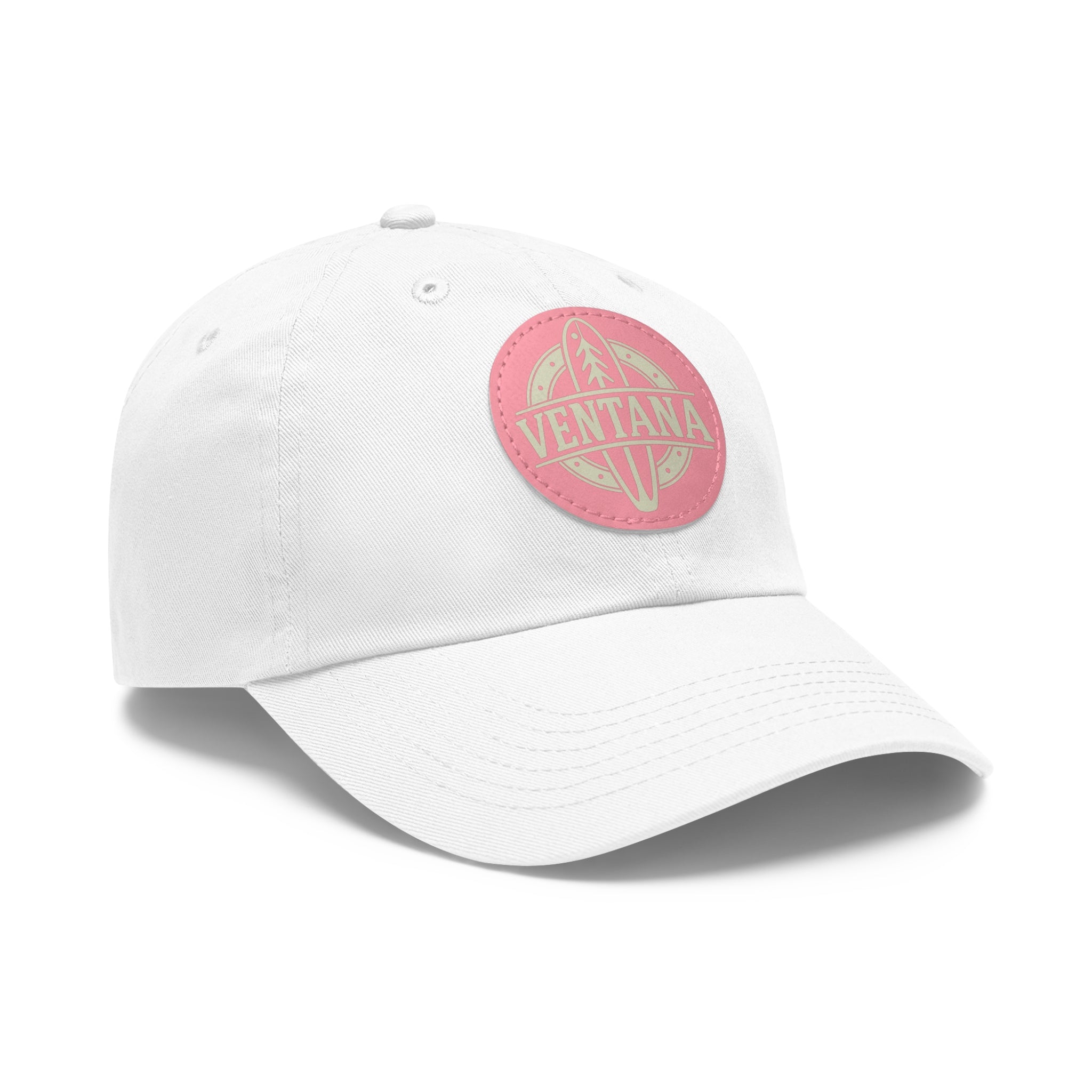 Ventana Treefish Logo Vegan Leather Patch Hat