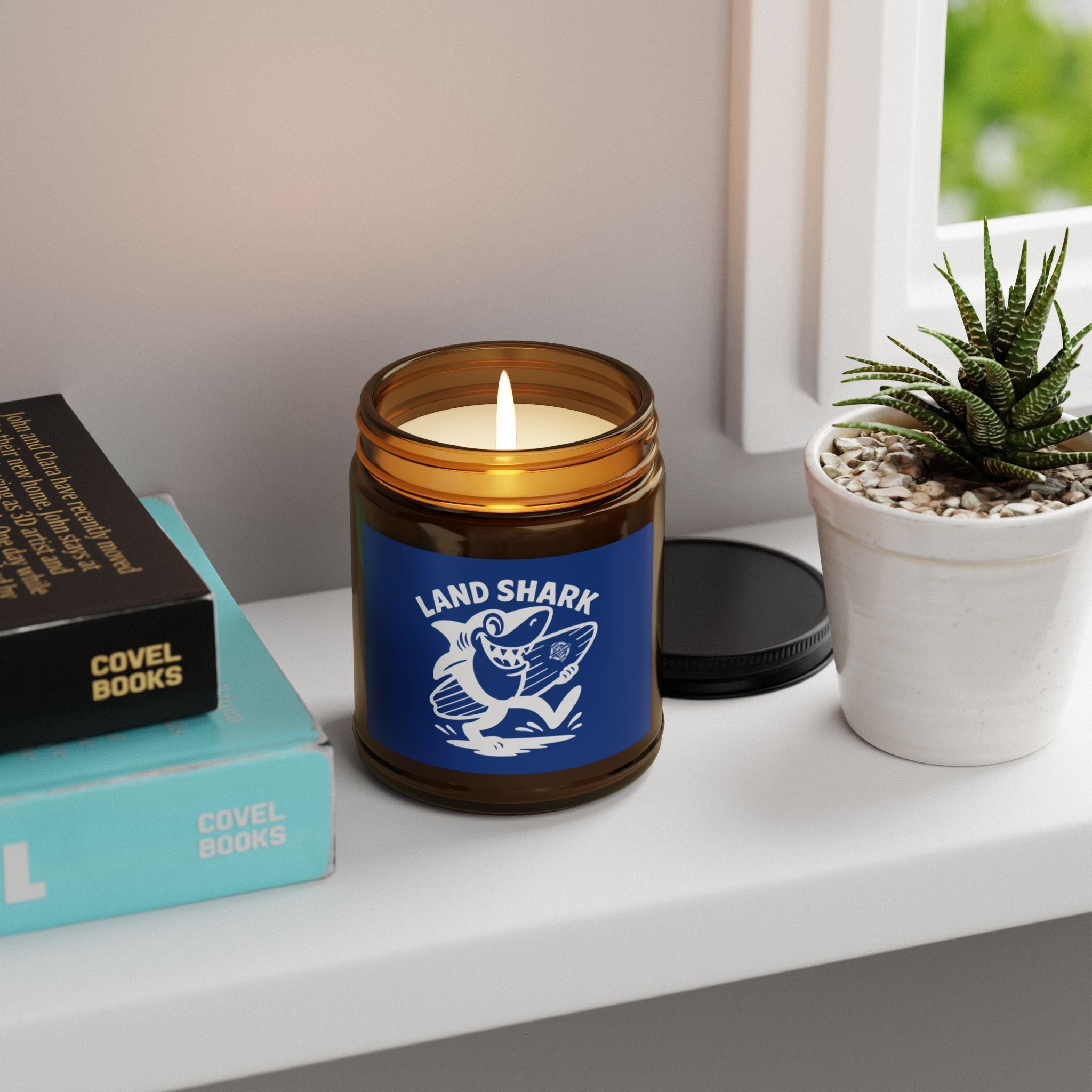 Land Shark Scented Soy Candle (4oz & 9oz)
