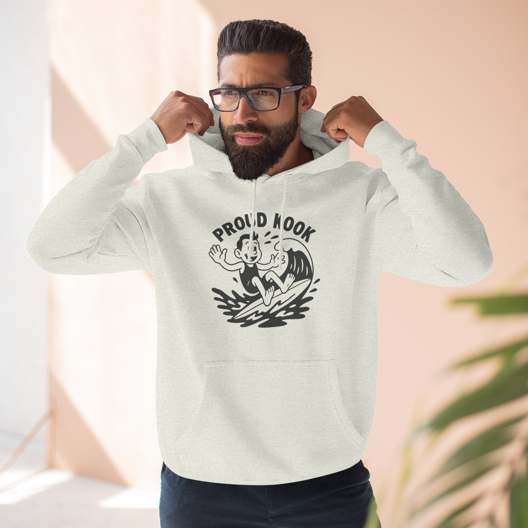 Proud Kook Unisex - Pull-Over Cotton Blend Fleece Hoodie