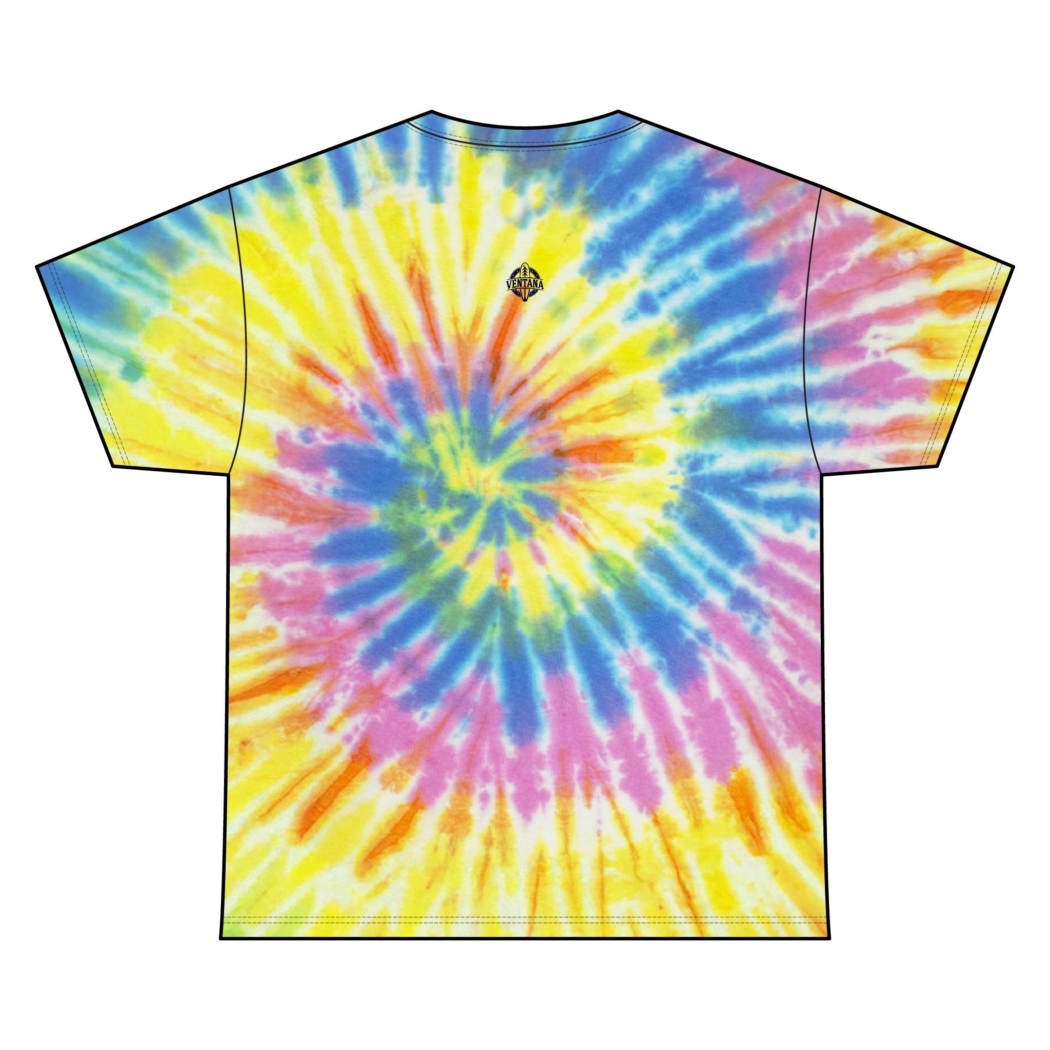 Ventana Psychedelic Treefish Logo Unisex - 100% Cotton T-Shirt