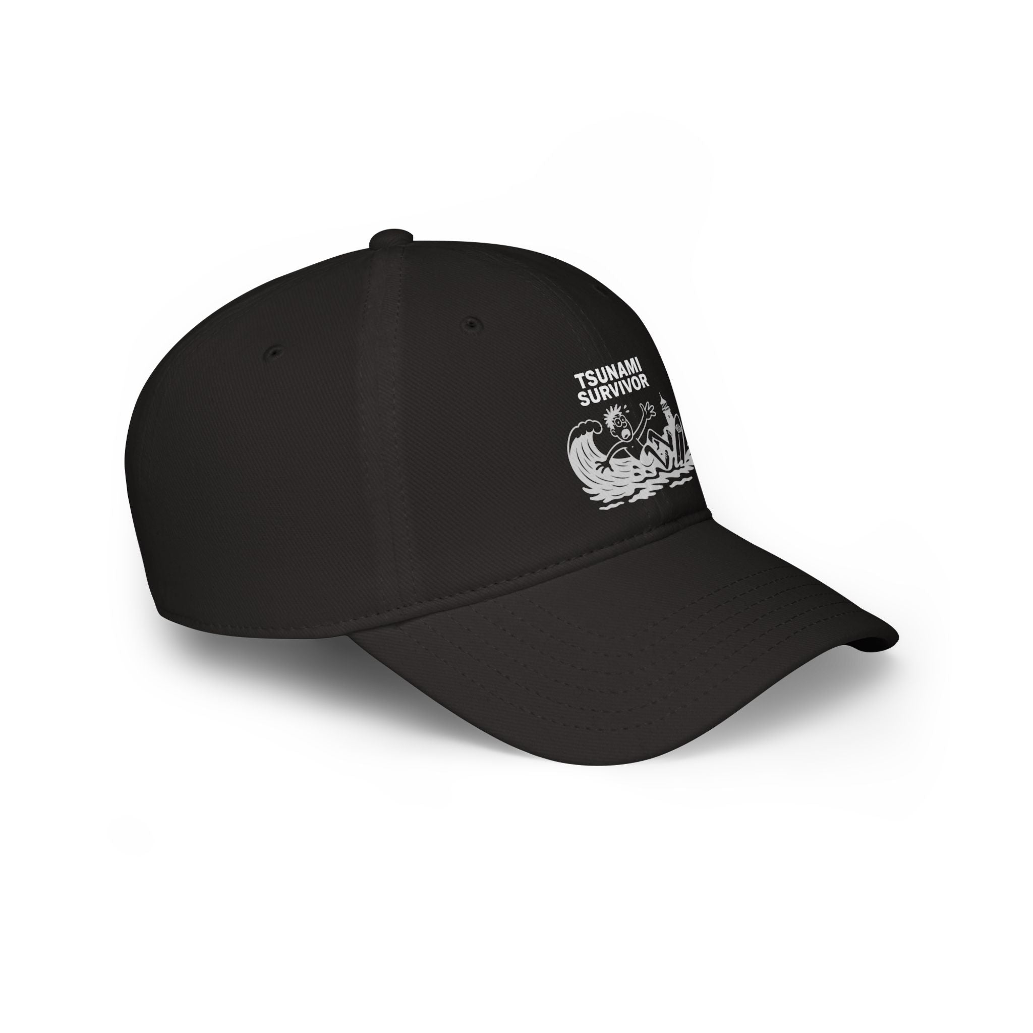 Tsunami Survivor - 100% Cotton Baseball Cap