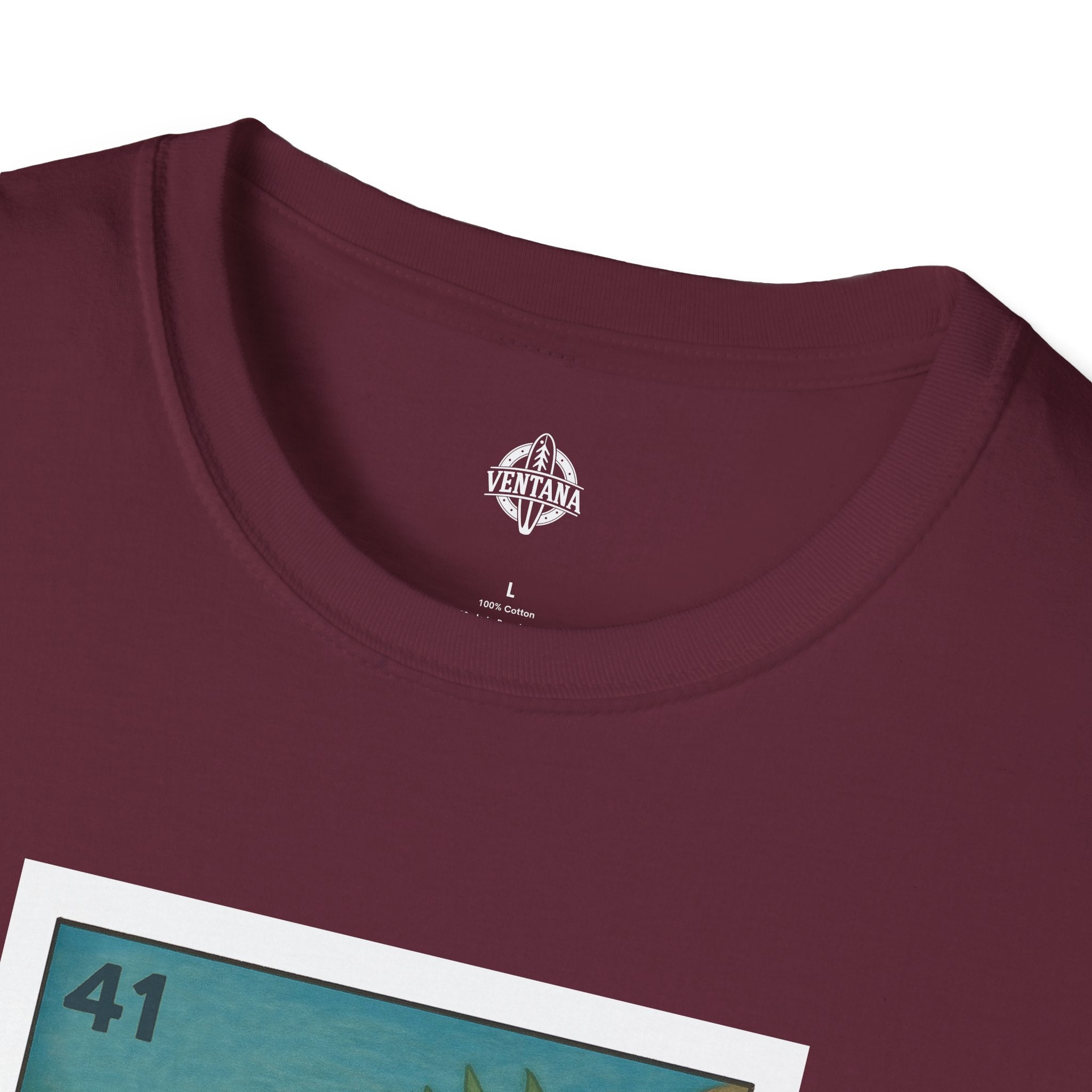 Crab Lotería Unisex - Soft Style U.S. Cotton T-Shirt (El Cangrejo)