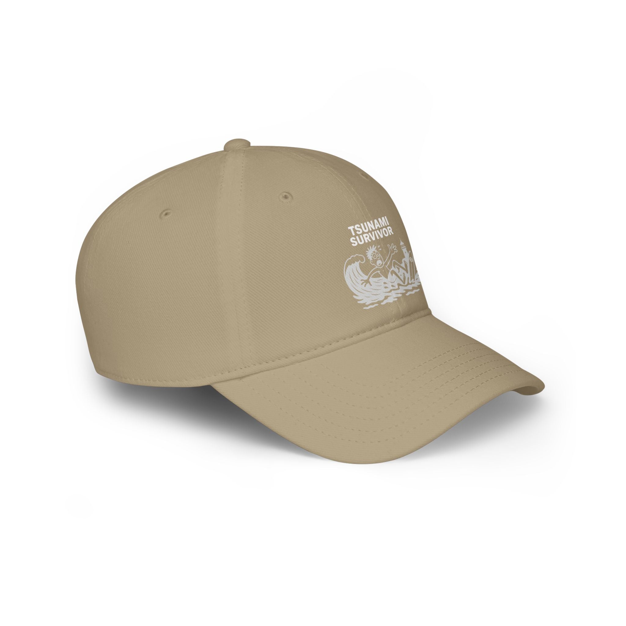 Tsunami Survivor - 100% Cotton Baseball Cap