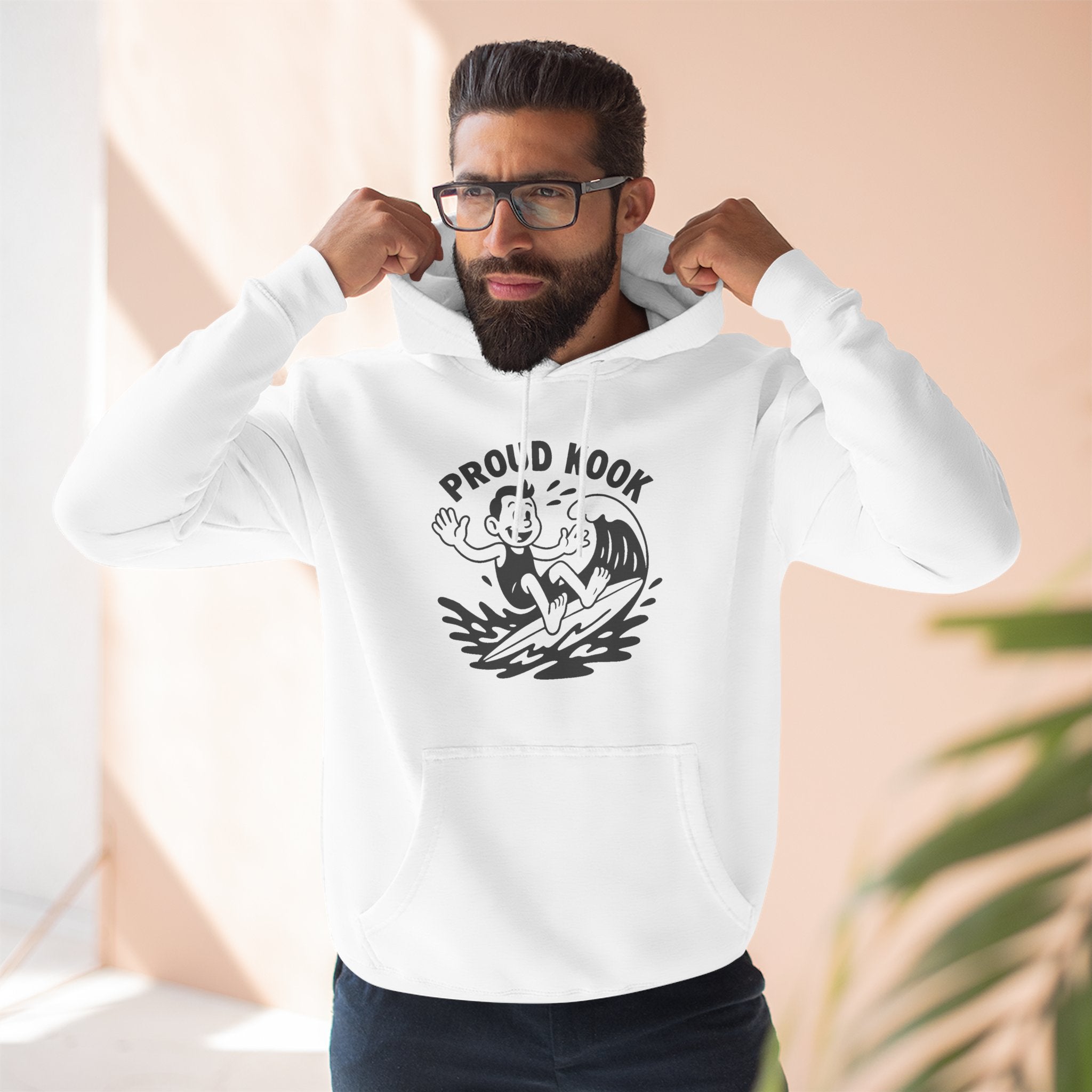 Proud Kook Unisex - Pull-Over Cotton Blend Fleece Hoodie