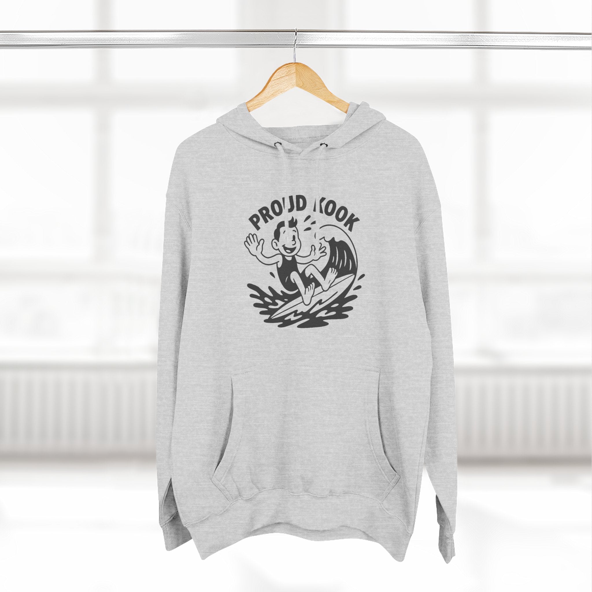 Proud Kook Unisex - Pull-Over Cotton Blend Fleece Hoodie