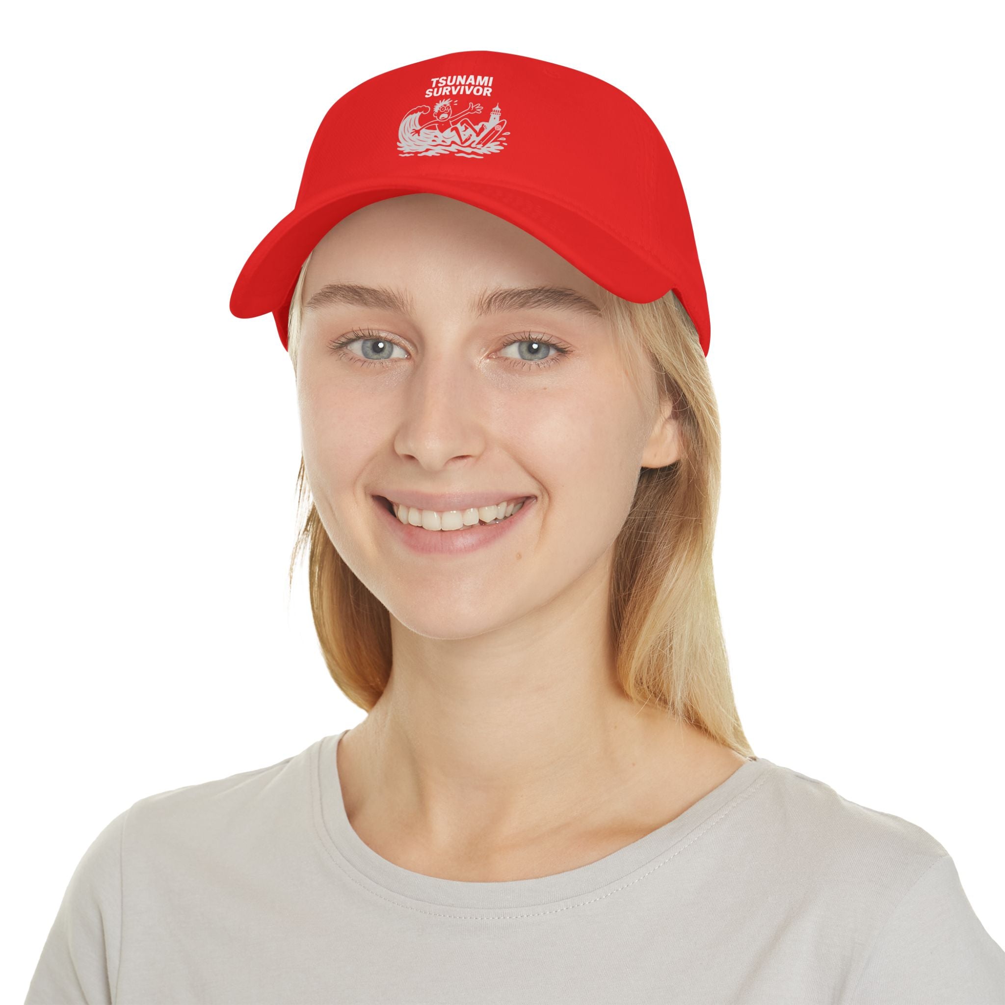 Tsunami Survivor - 100% Cotton Baseball Cap