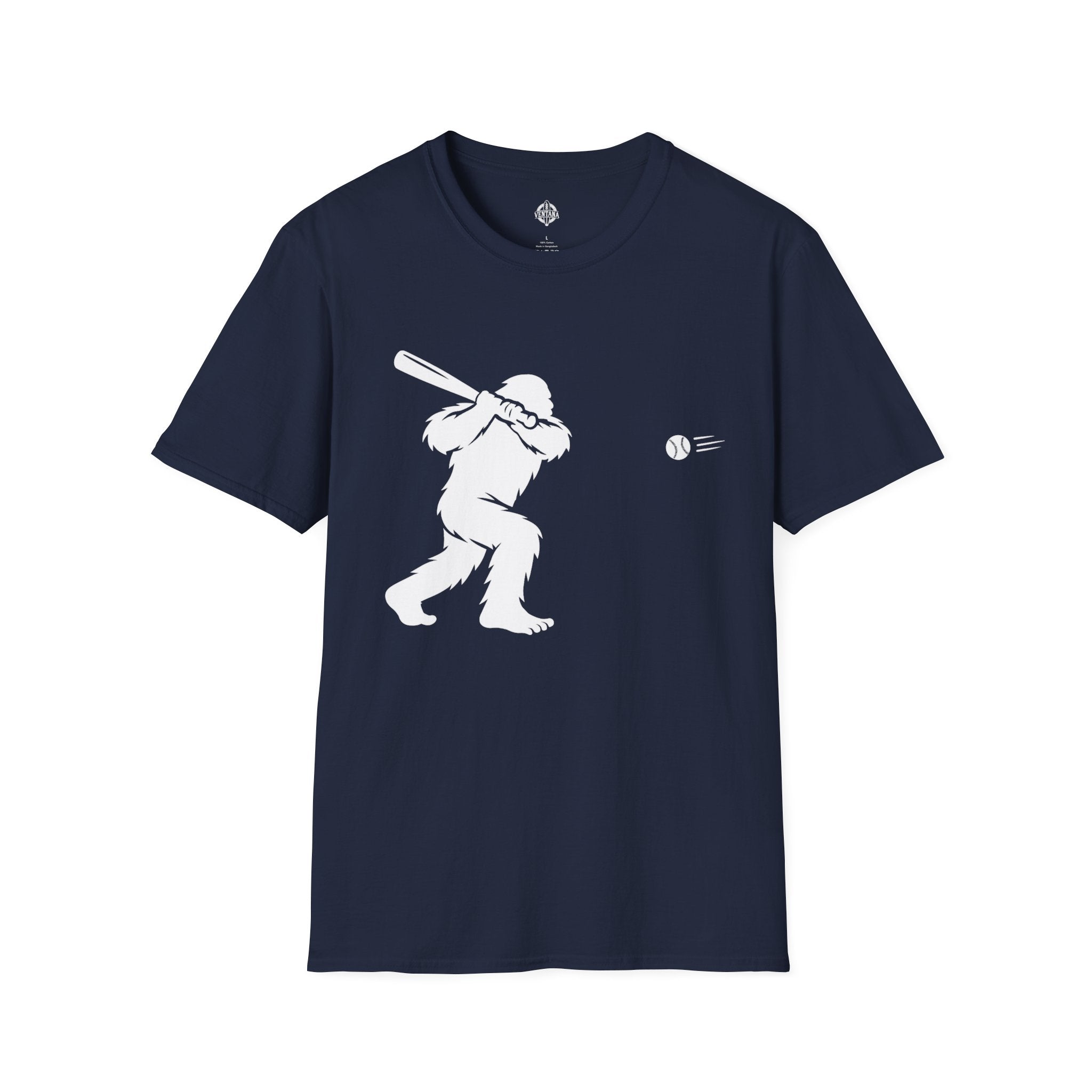 Ventana Sluggersquatch Unisex - U.S. Cotton T-Shirt