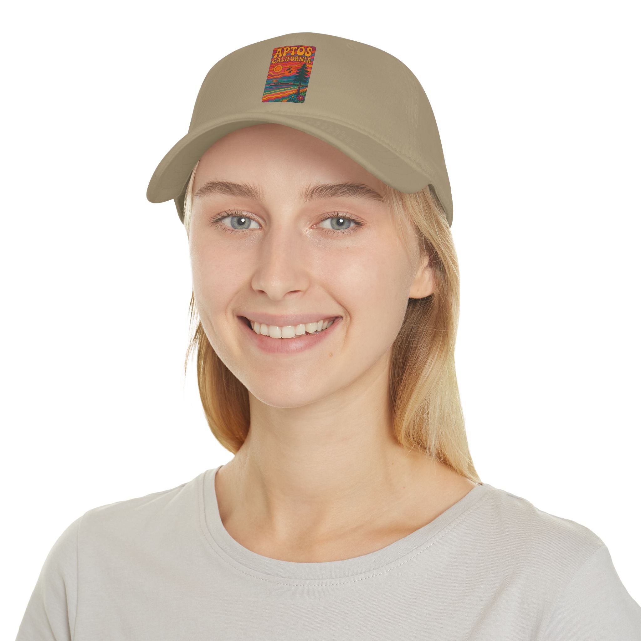 Aptos California Psychedelic - 100% Cotton Baseball Cap