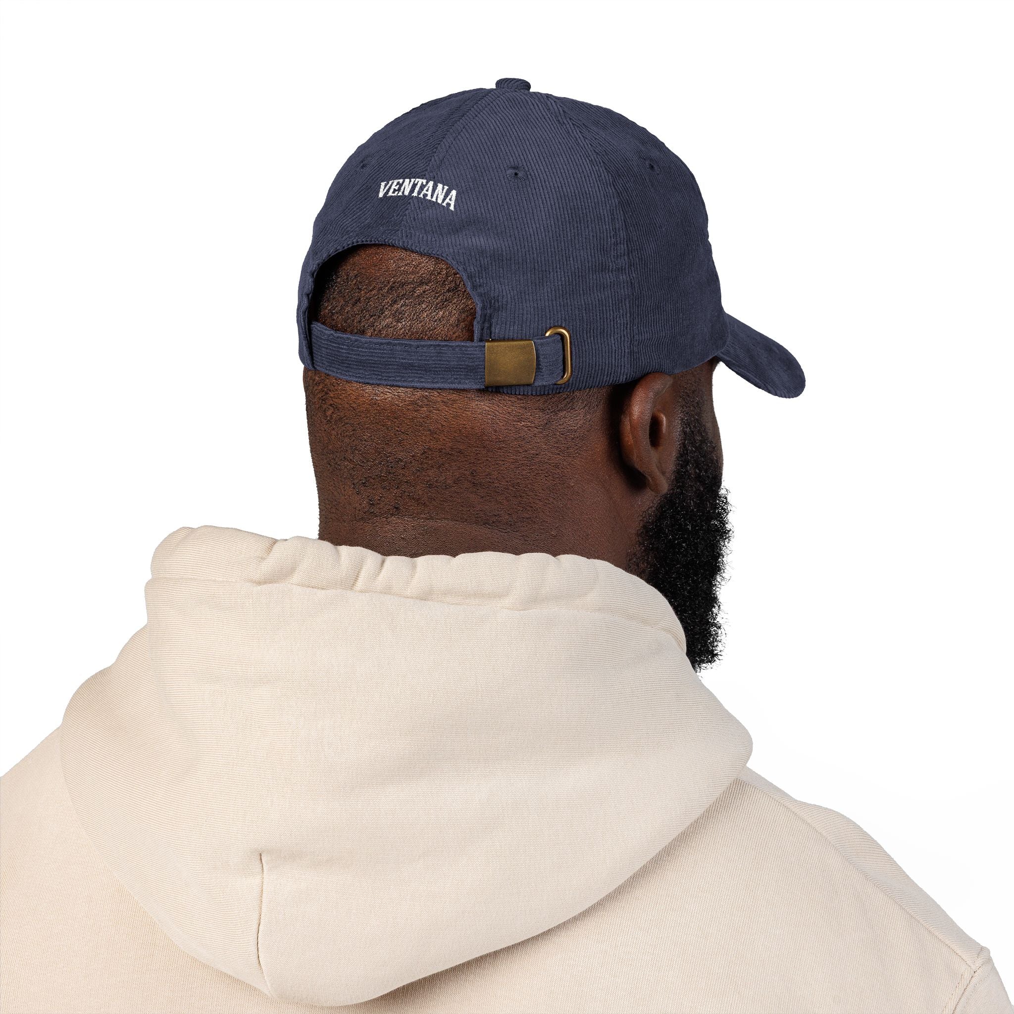 Aptos California Upside Down Embroidered Corduroy Cap - 100% Cotton