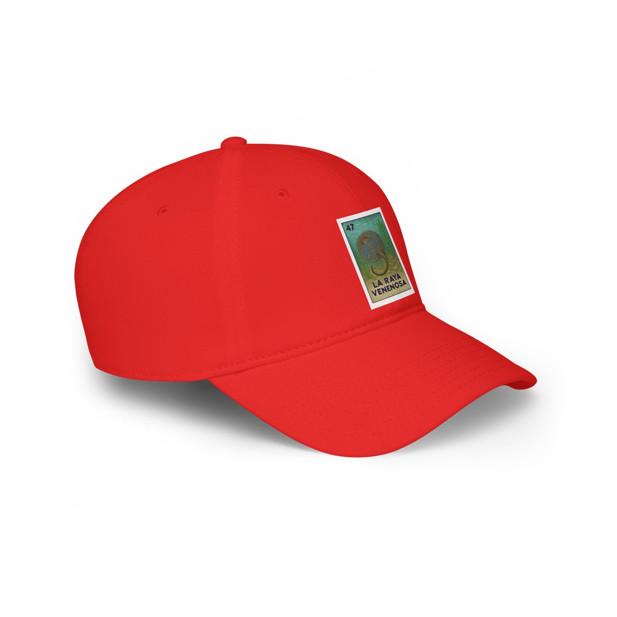 Stingray Lotería Unisex - 100% Cotton Baseball Cap (La Raya Venenosa)