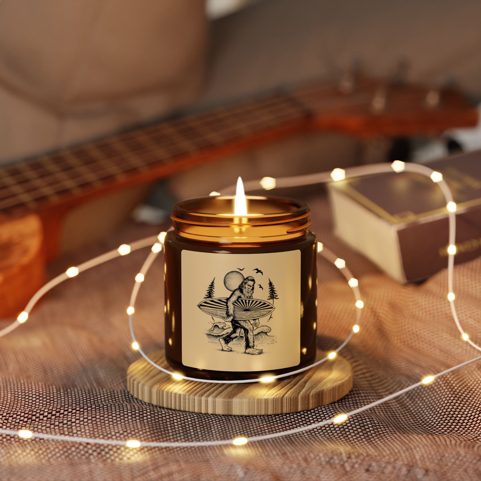 Ventana Surfsquatch by Thiago Bianchini Scented Soy Candle (4oz & 9oz)