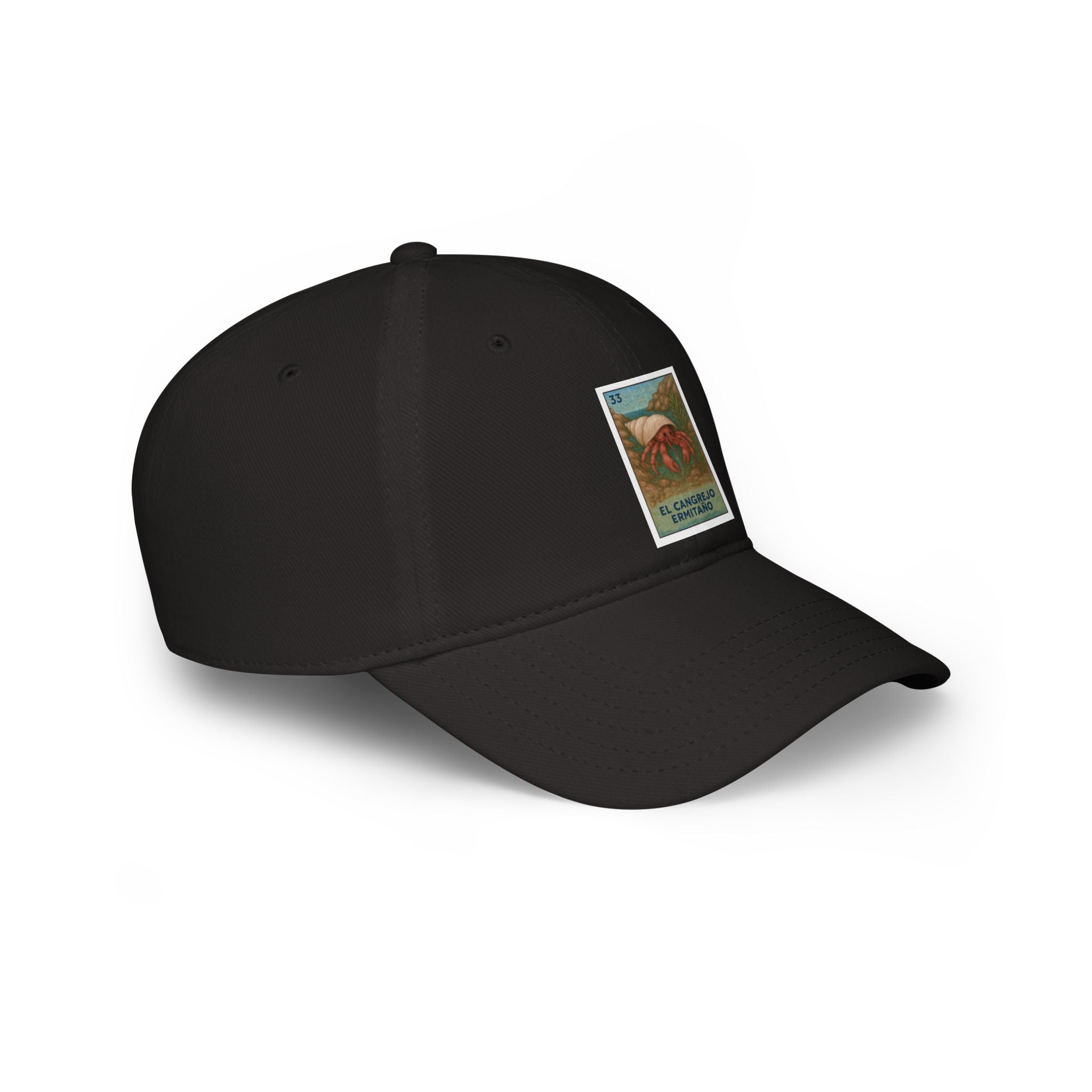 Hermit Crab Lotería Unisex - 100% Cotton Baseball Cap (El Cangrejo Ermitaño)