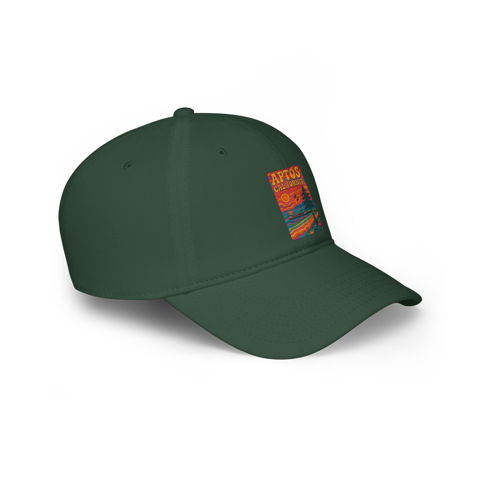 Aptos California Psychedelic - 100% Cotton Baseball Cap