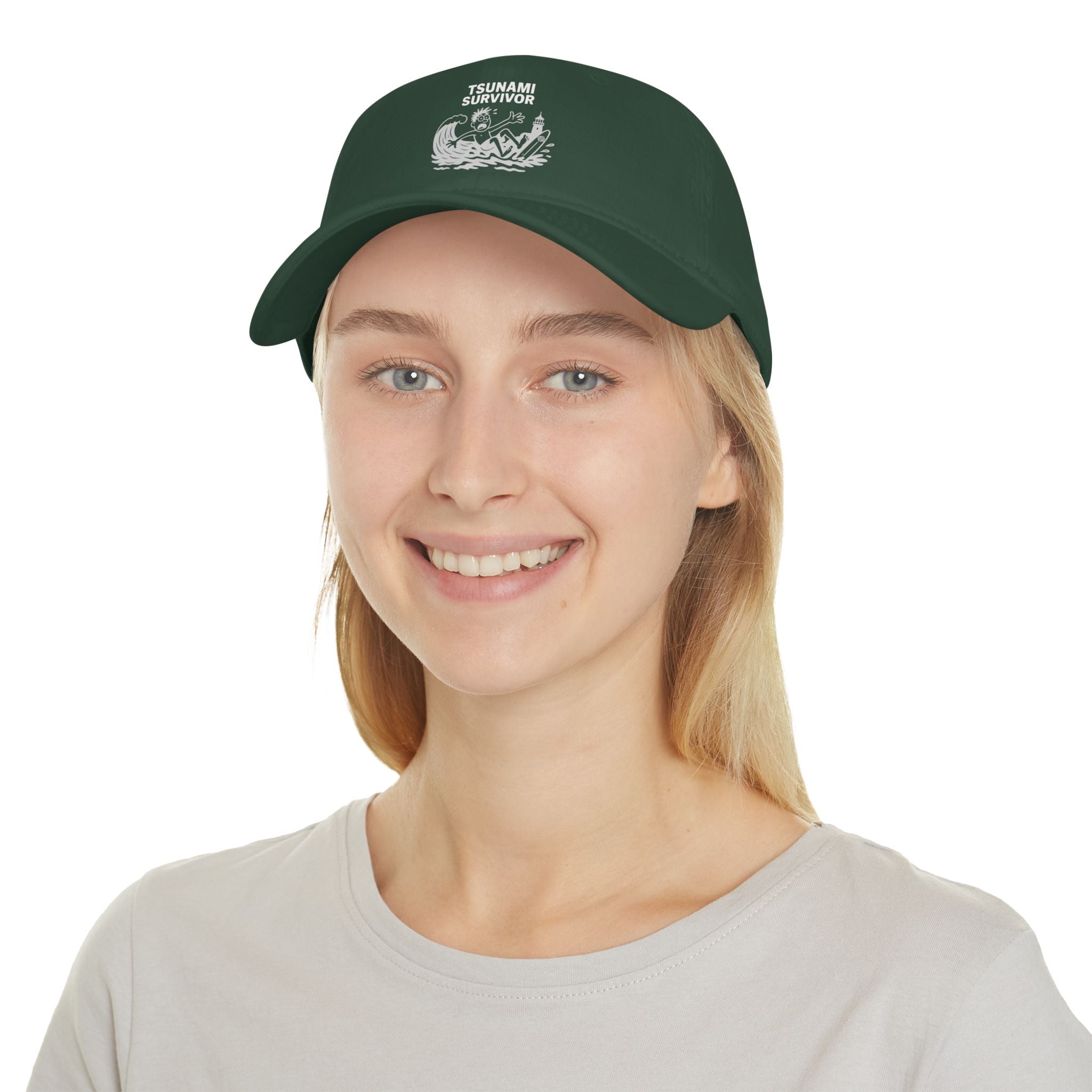 Tsunami Survivor - 100% Cotton Baseball Cap