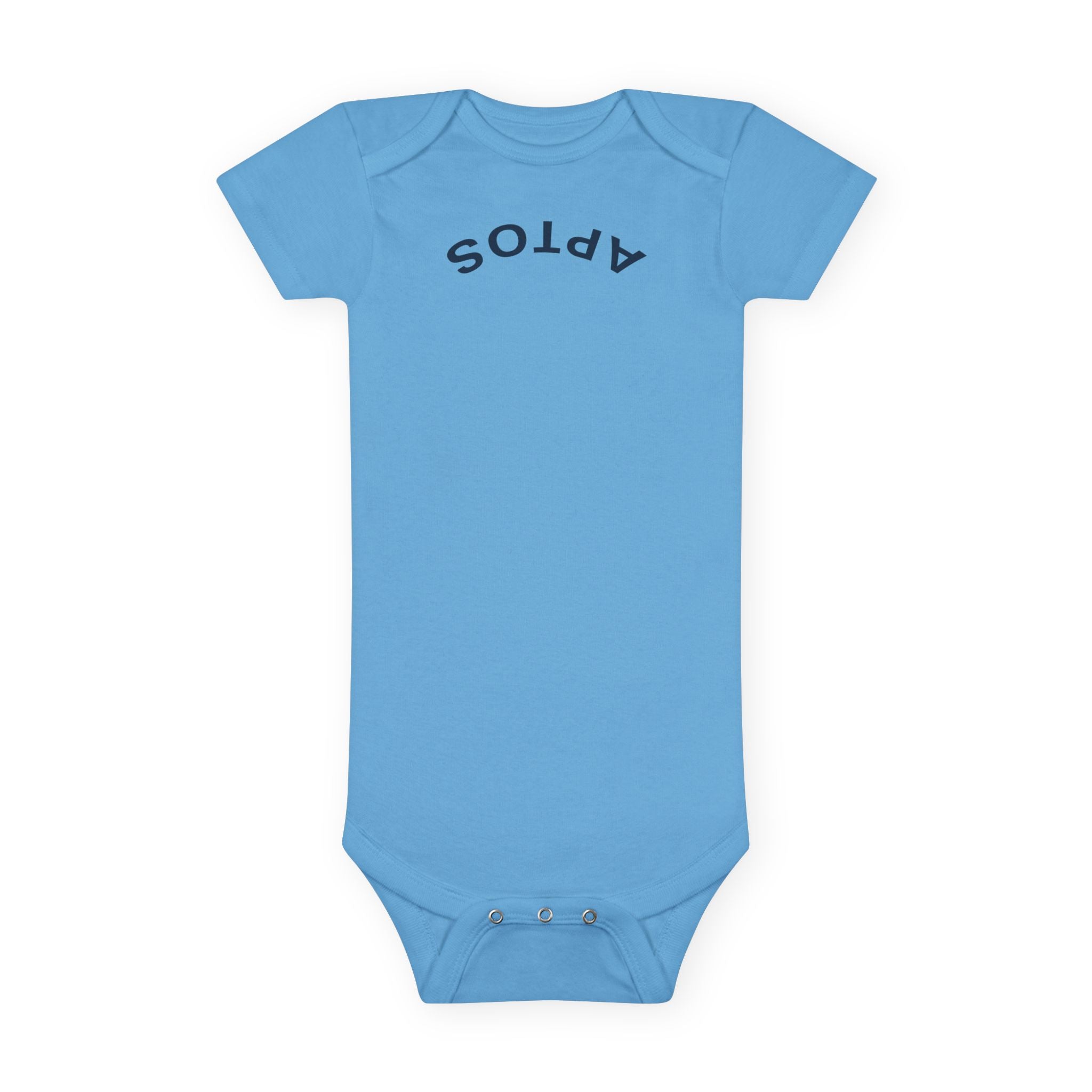 Aptos California Upside Down - Baby Short Sleeve 100% Cotton Onesie