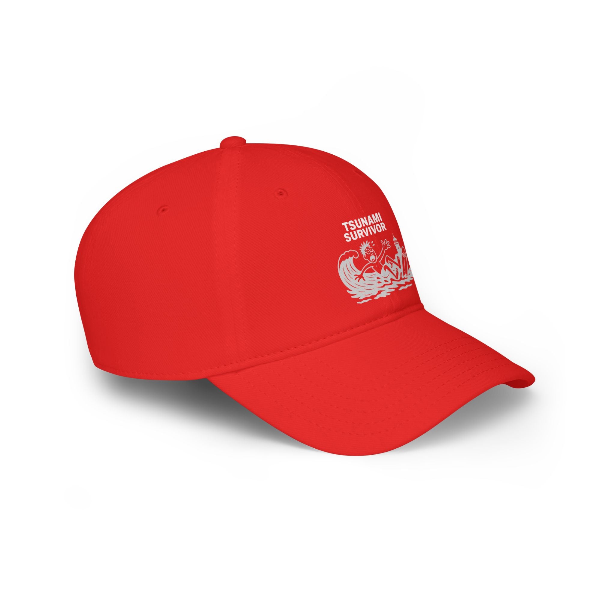 Tsunami Survivor - 100% Cotton Baseball Cap
