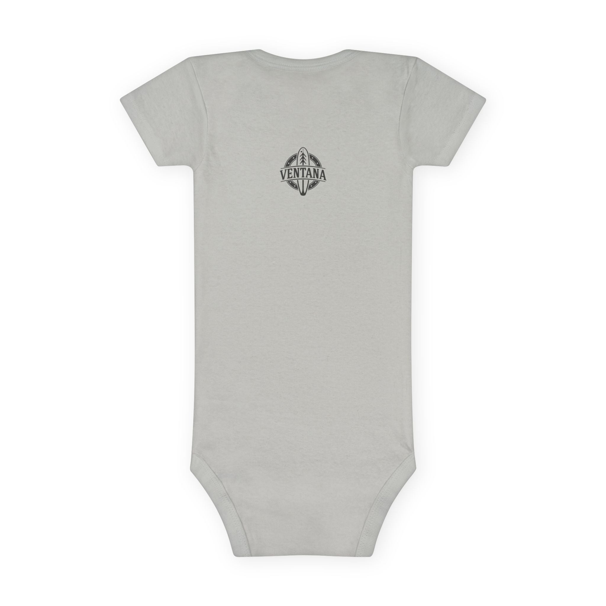Queen of Hearts Surfer - Baby Short Sleeve 100% Cotton Onesie
