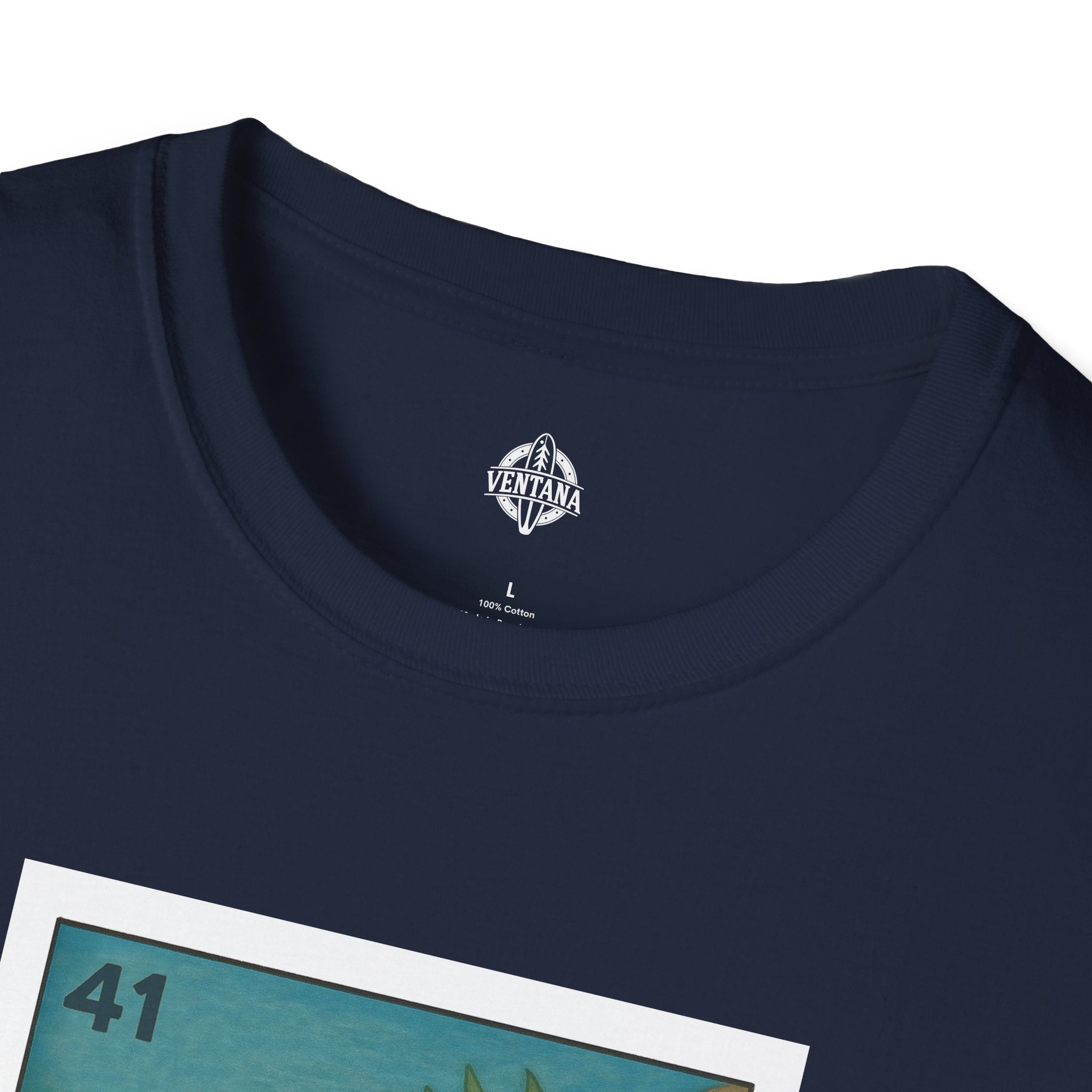 Crab Lotería Unisex - Soft Style U.S. Cotton T-Shirt (El Cangrejo)