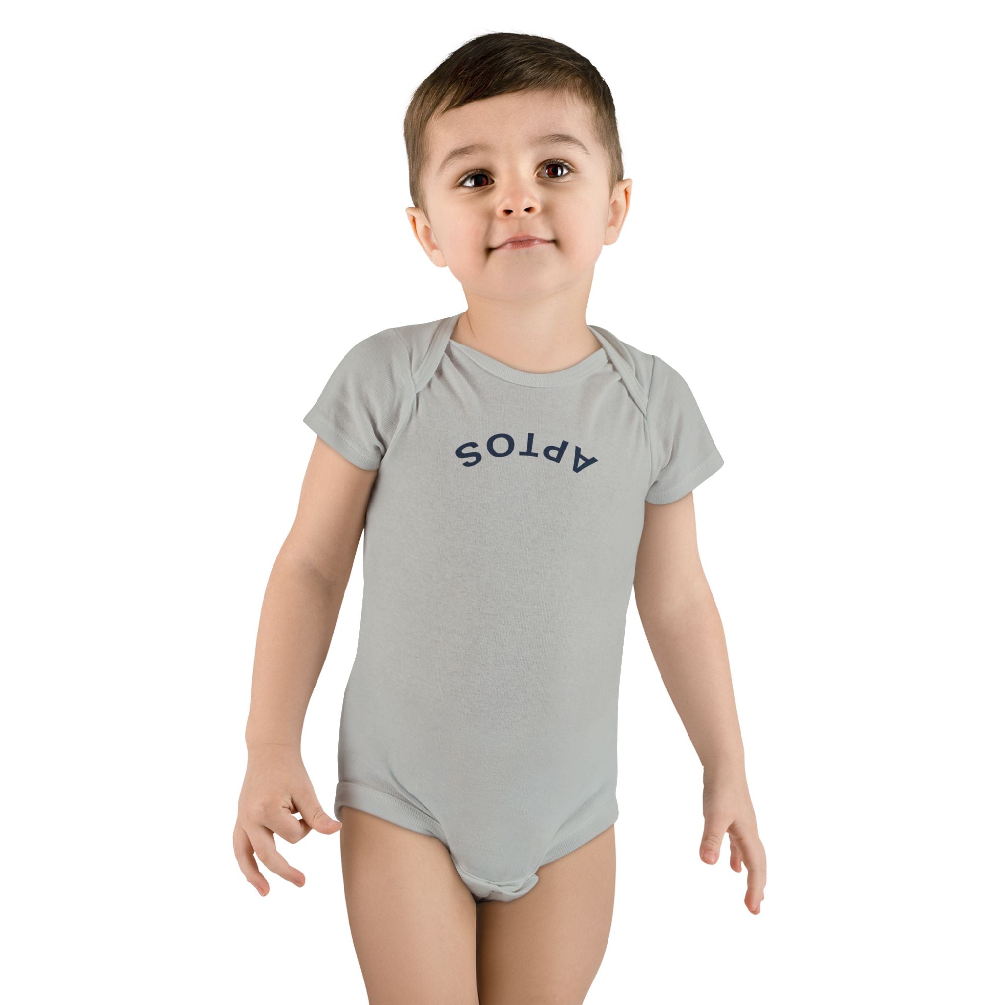 Aptos California Upside Down - Baby Short Sleeve 100% Cotton Onesie
