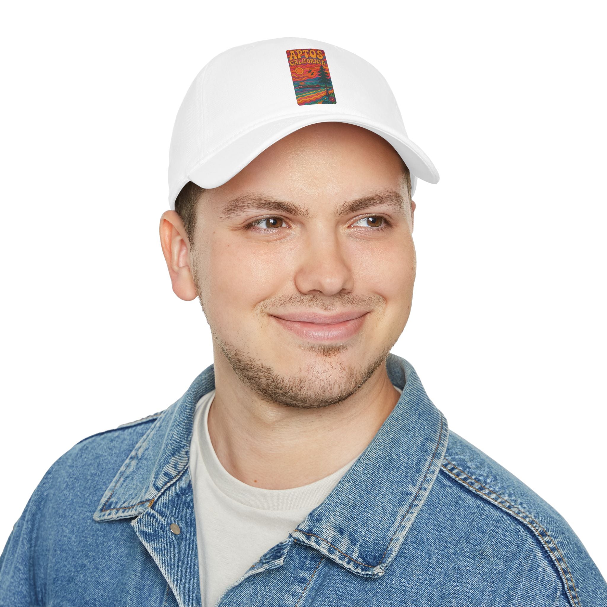 Aptos California Psychedelic - 100% Cotton Baseball Cap