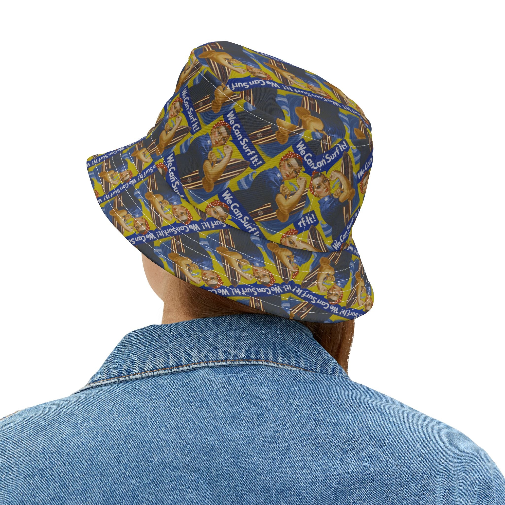 Rosie the Surfer Bucket Hat