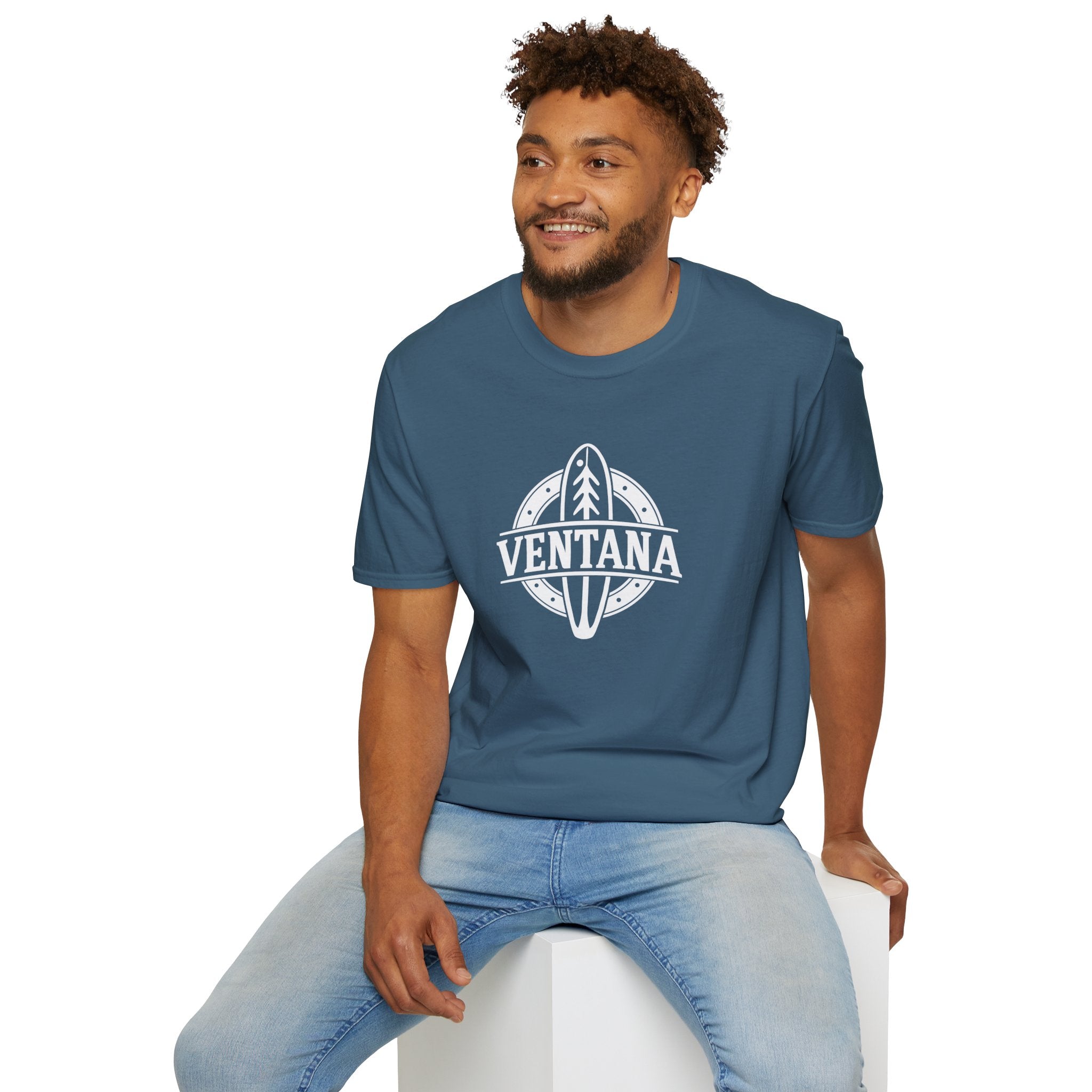 Ventana Treefish Logo Unisex - Soft Style U.S. Cotton T-Shirt