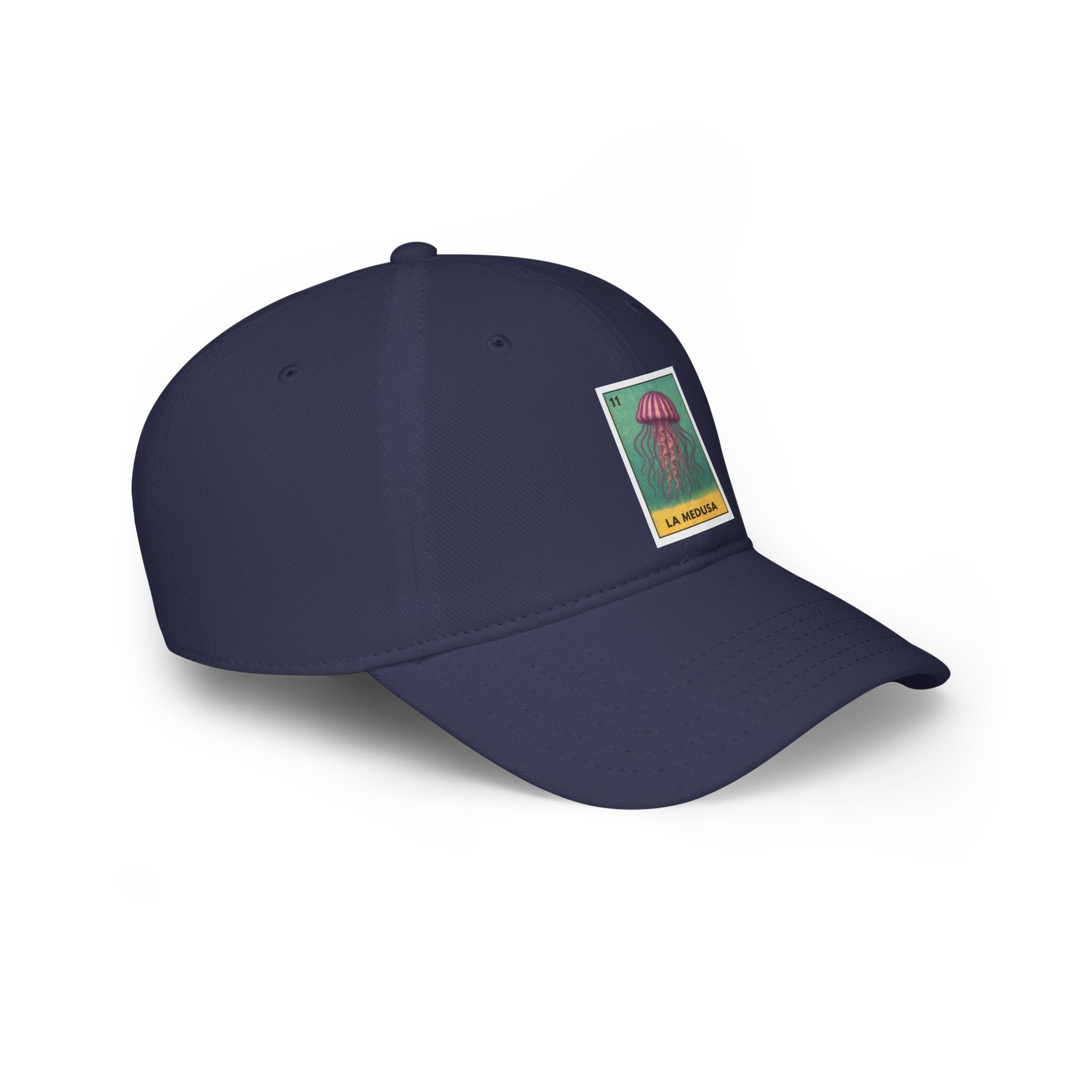 Sea Jelly Lotería Unisex - 100% Cotton Baseball Cap (La Medusa)