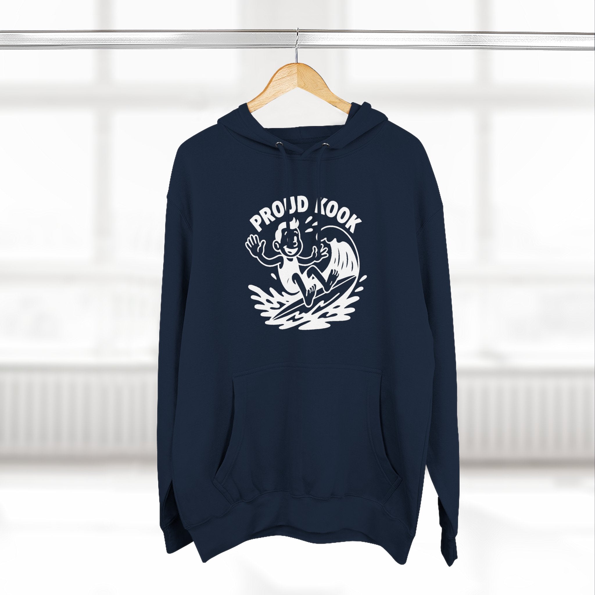 Proud Kook Unisex - Pull-Over Cotton Blend Fleece Hoodie