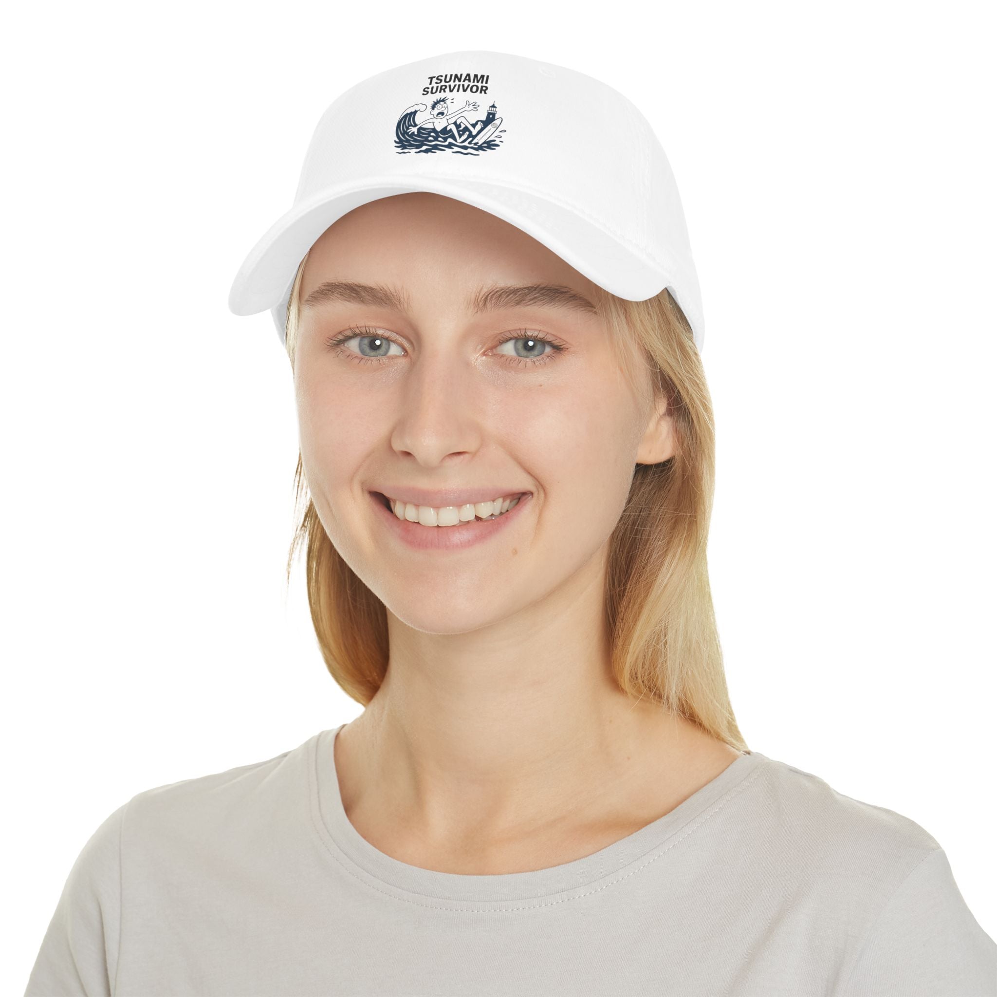 Tsunami Survivor - 100% Cotton Baseball Cap