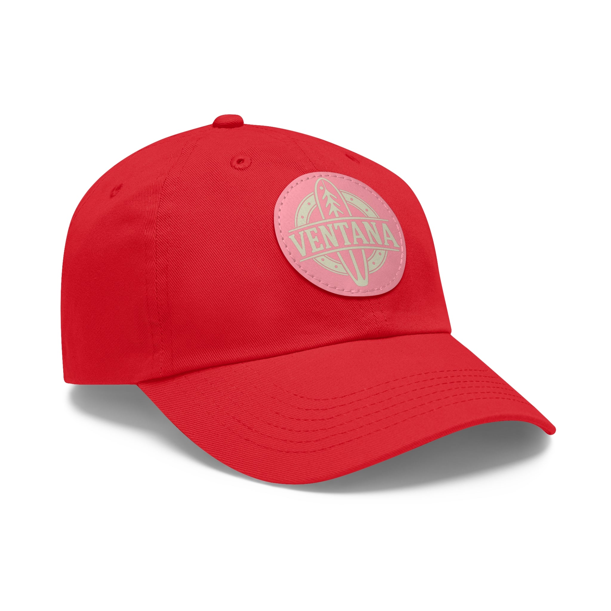 Ventana Treefish Logo Vegan Leather Patch Hat