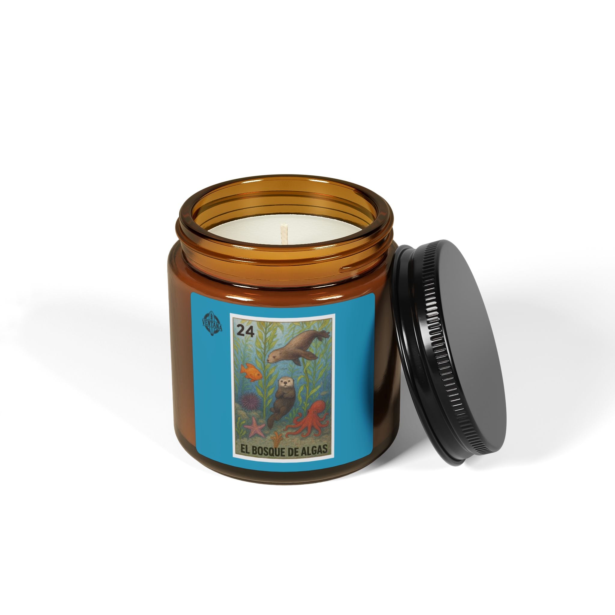 Kelp Forest Lotería - Scented Soy Candle (El Bosque de Algas)